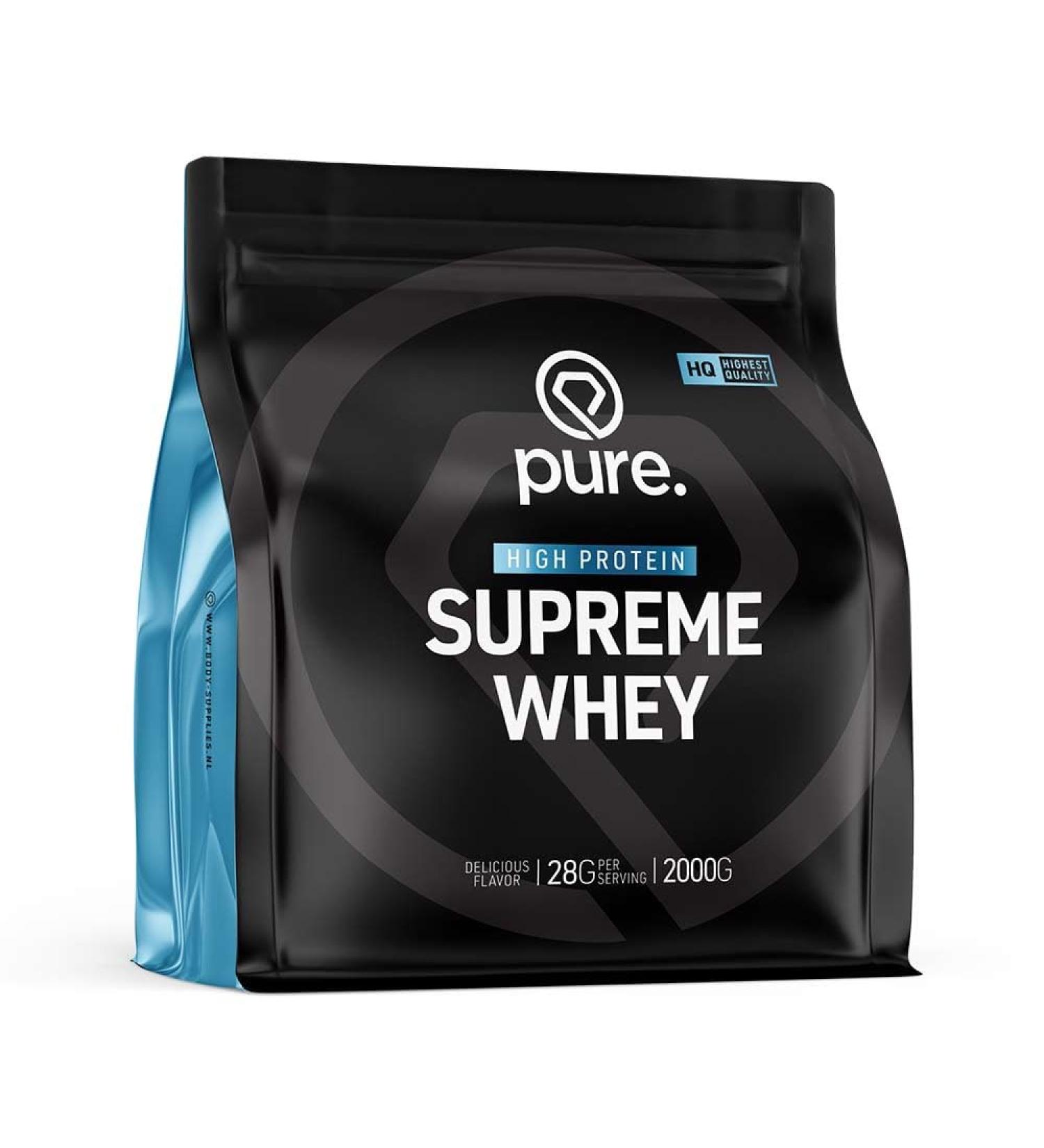 Body Supplies Supreme Whey 2000gr ChocolateCaramel - Buy Online on GoSupps.com