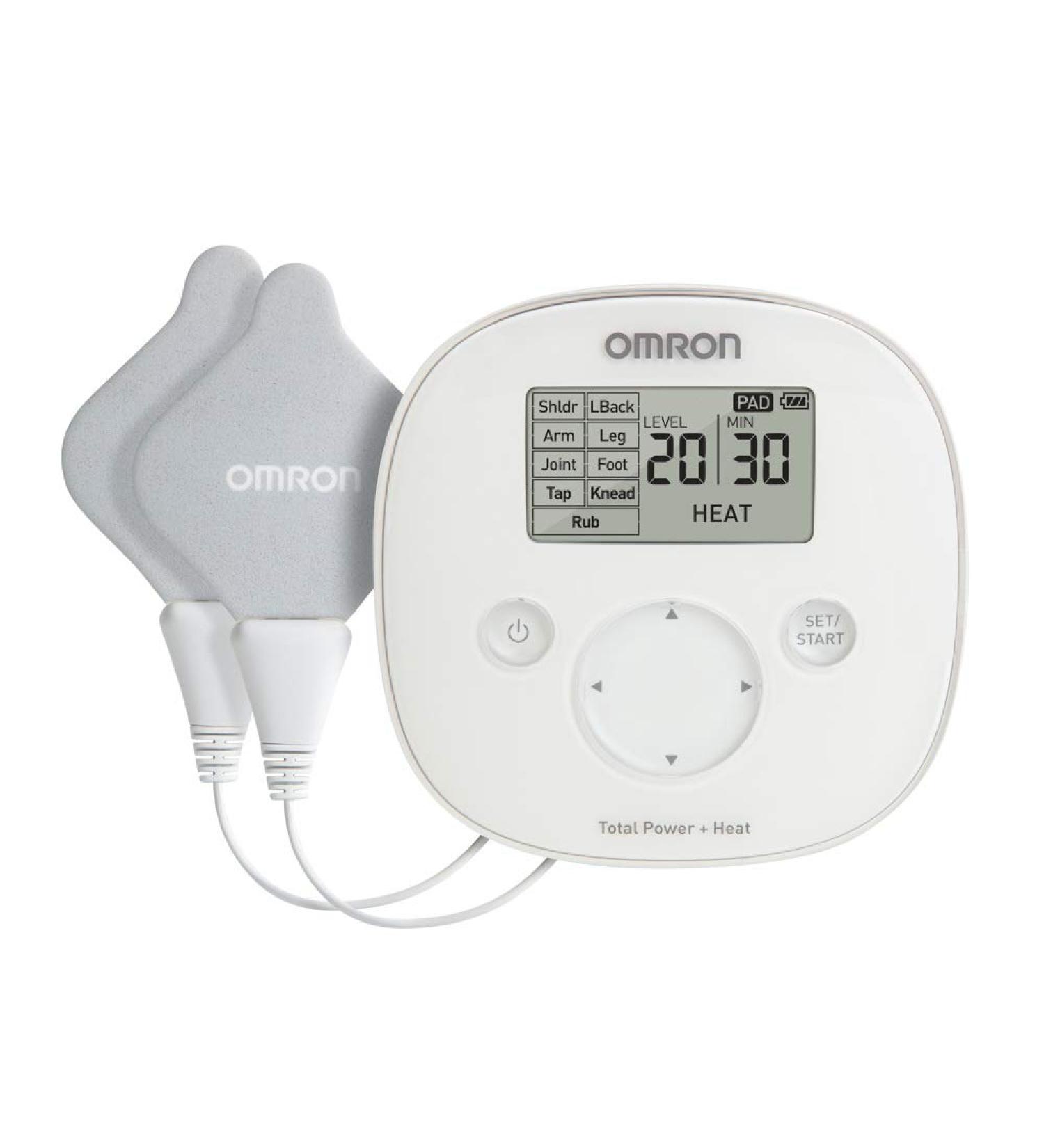 OMRON Total Power + Heat TENS Unit Muscle Stimulator for Drug-Free Pain Relief - PM800 - Buy Online on GoSupps.com