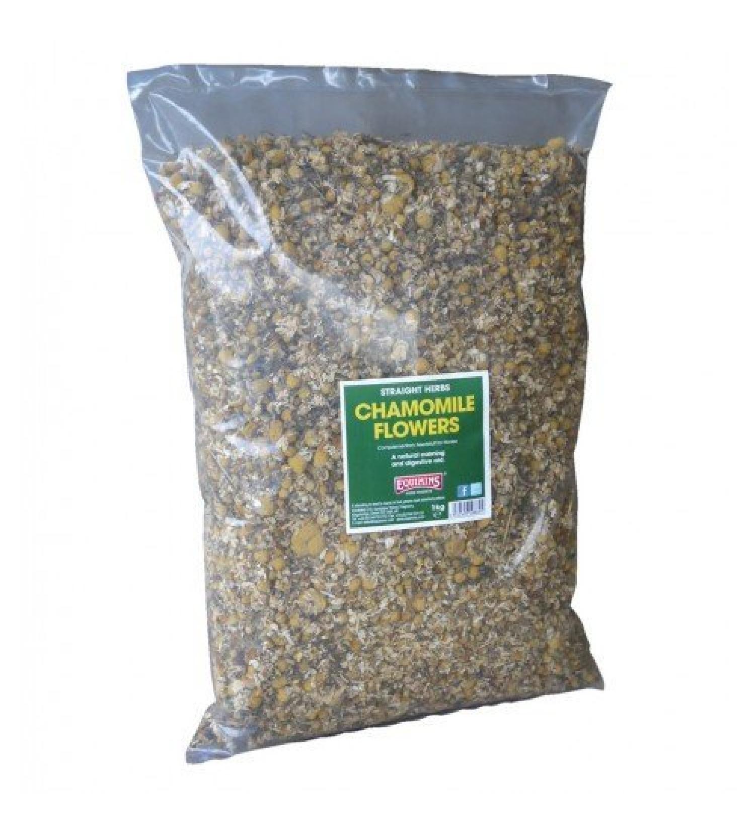 Equimins - Straight Herbs Chamomile Flowers x Size: 1 Kg Bag