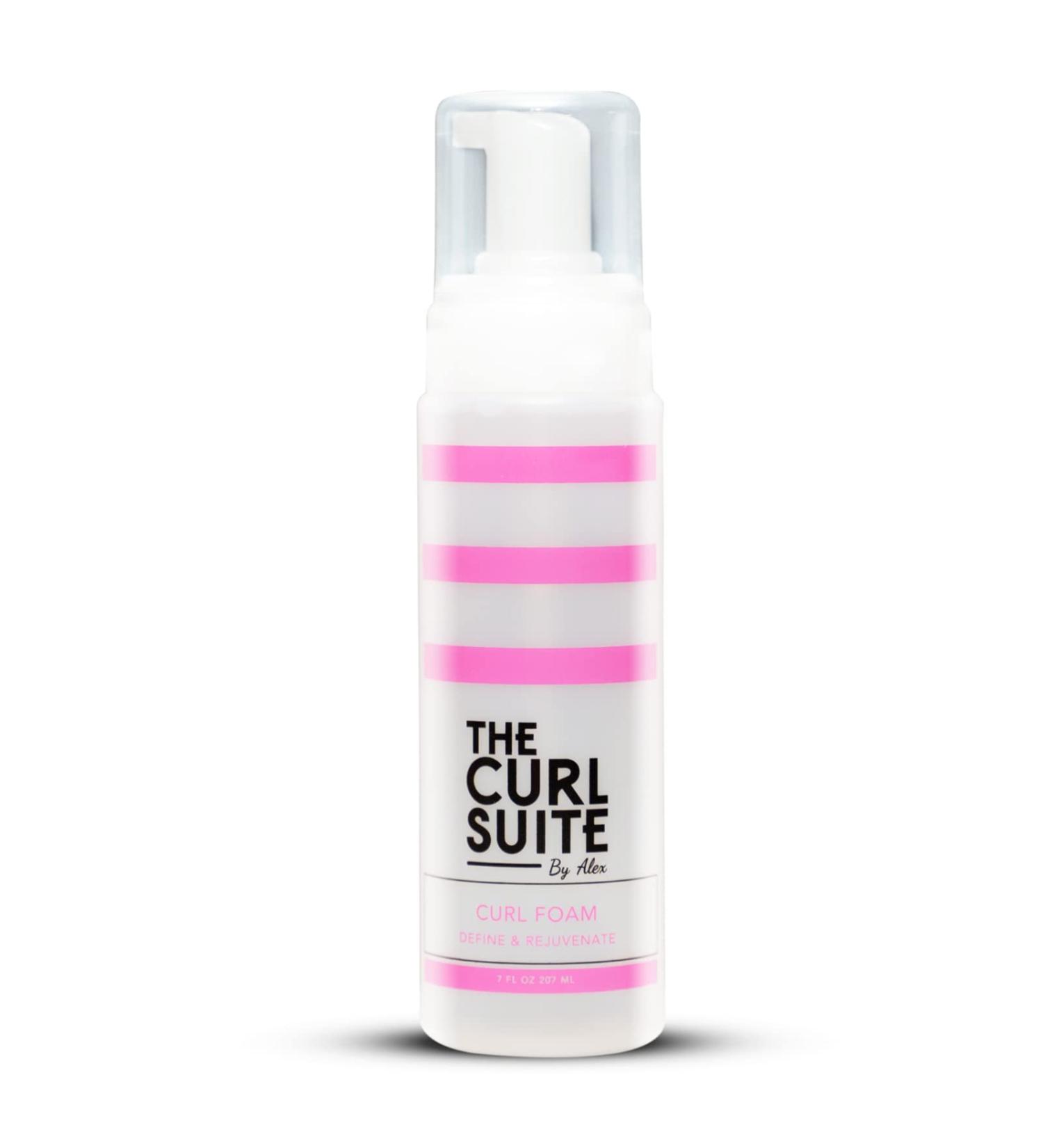 Hydrating Curl Foam (7 Oz.) Anti-Frizz Formula for Women & Men with Frizzy Wavy Hair Volumizing & Frizz Control Hair Mousse for Curly Hair - Buy Online on GoSupps.com