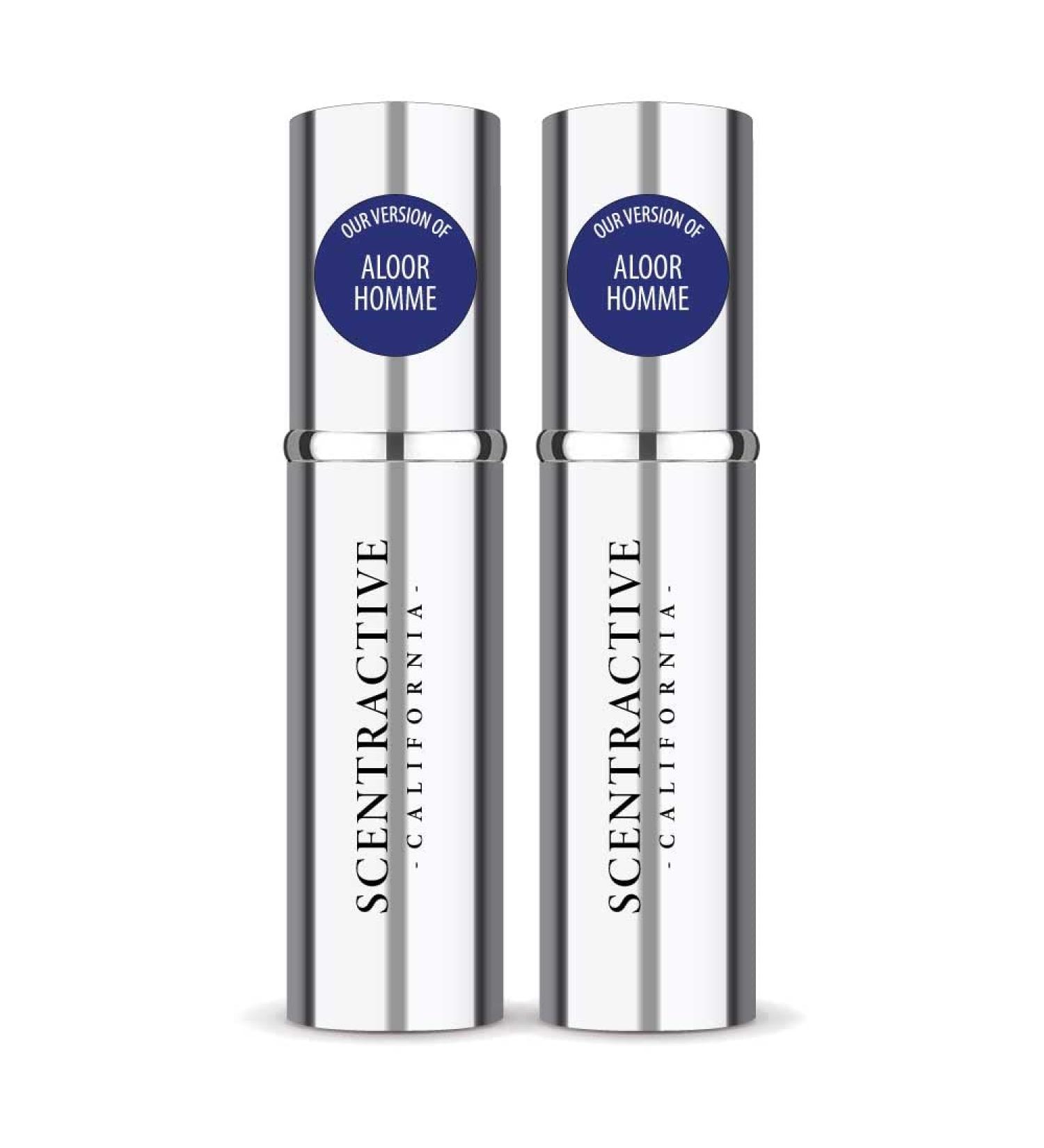 CA Perfume Impression of Aloor Homme For Men Eau de Parfum Spray Refillable Atomizer Bottle 0.17 Fl Oz/5ml-X2 CHAVELLE ALOOR HOMME IMPRESSION 0.34 Fl Oz (Pack of 1) - Buy Online on GoSupps.com