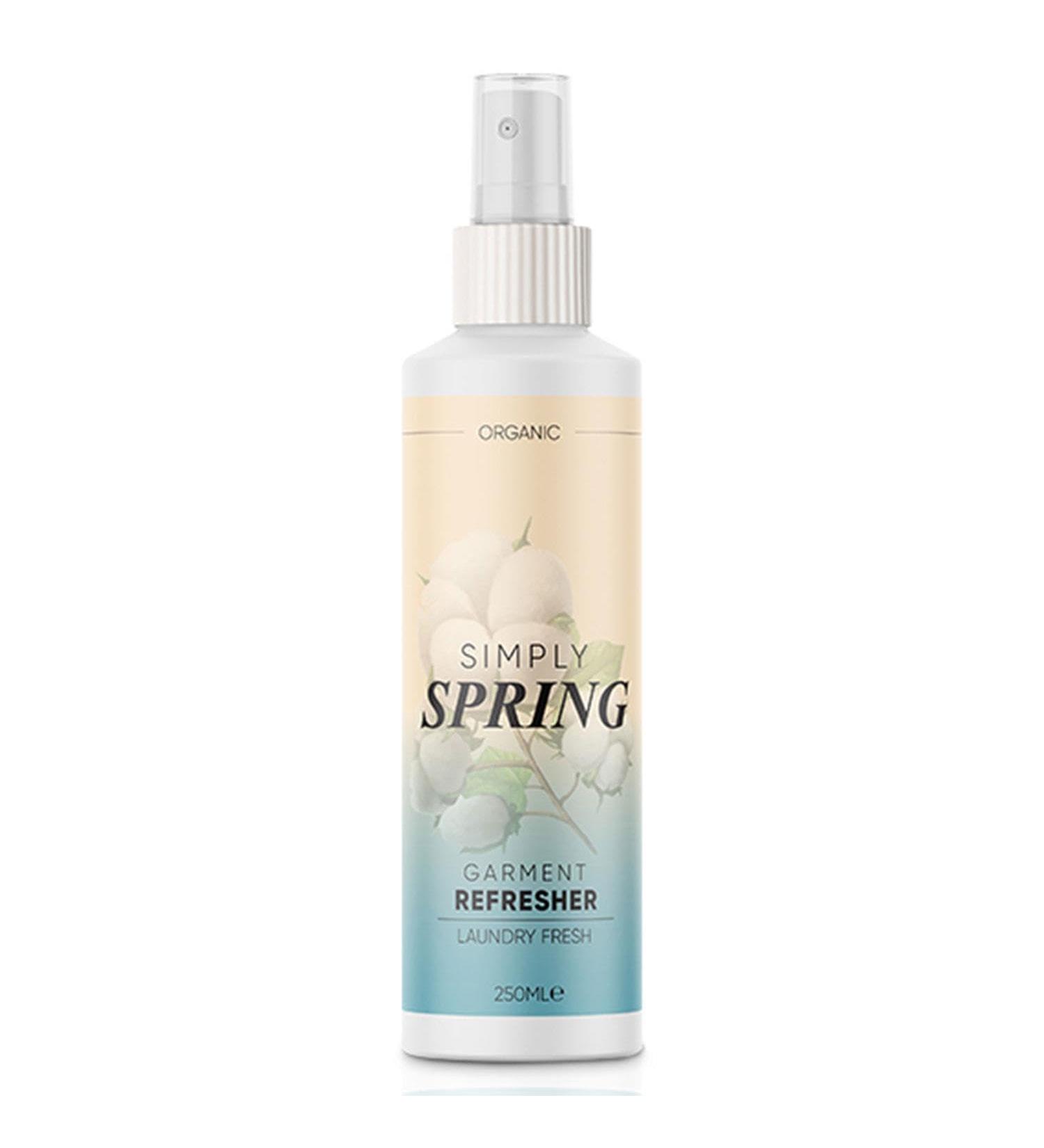 Clean & Tidy Garment Refresher Simply Spring Laundry Spray 250ml - Buy Online on GoSupps.com