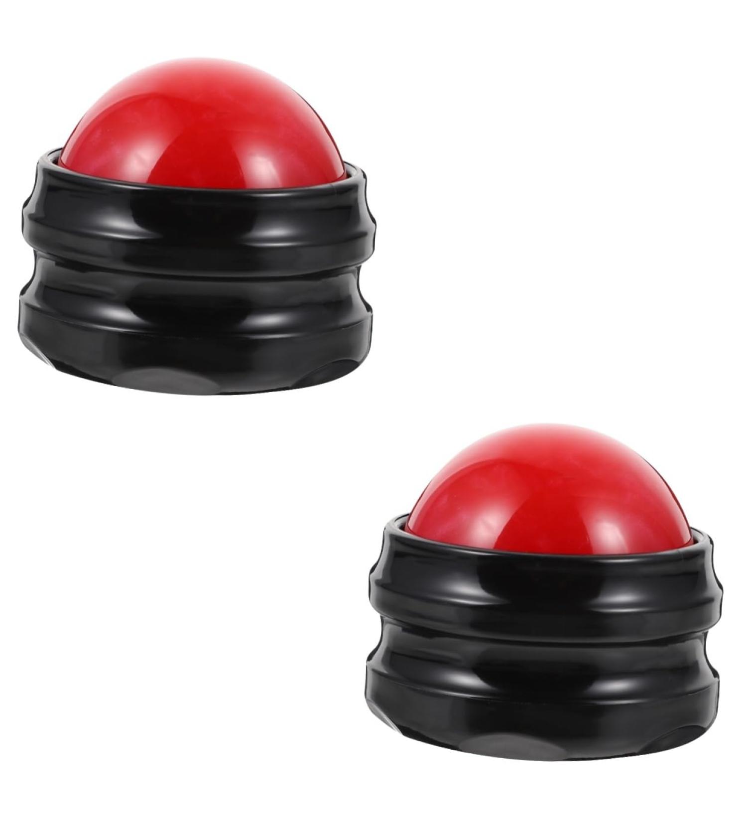 Partykindom Massage Globe - 2 STK Muscle Rollers for Fitness & Recovery | Handheld Exercise & Training Accessories - Buy Online on GoSupps.com