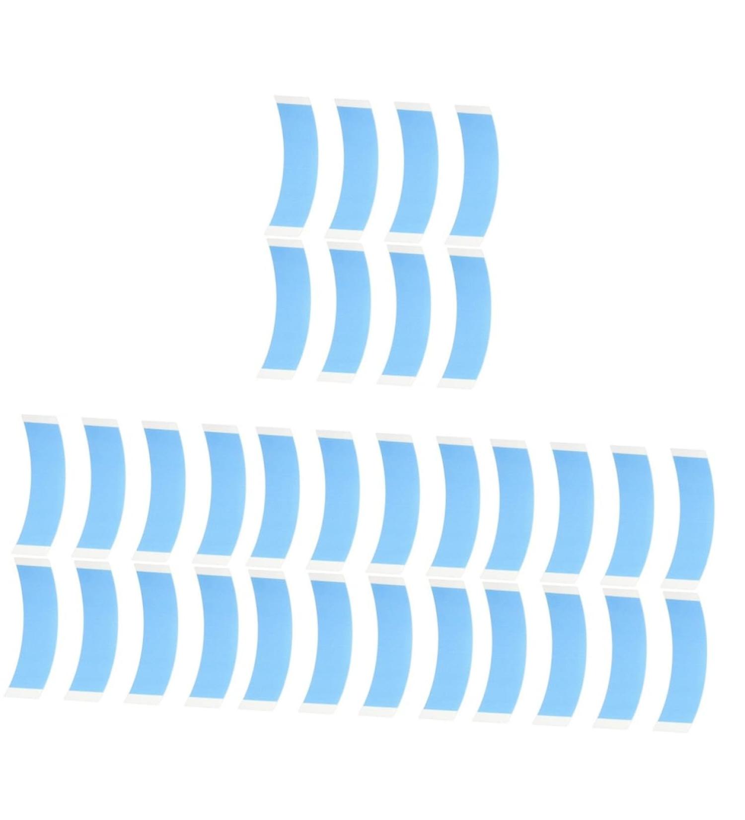 FRCOLOR 32 Pcs Lace Hair Block Film & Invisible Tape for Women's Wigs - Blue Wig Tapes for Seamless Support - Buy Online on GoSupps.com