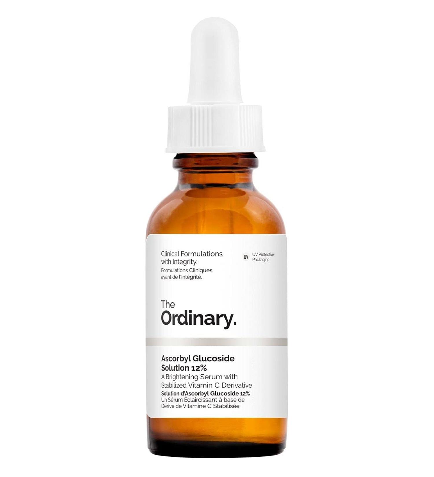 The Ordinary Ascorbyl Glucoside Solution 12% - 30ml (1oz) - Vitamin C Serum - Buy Online on GoSupps.com
