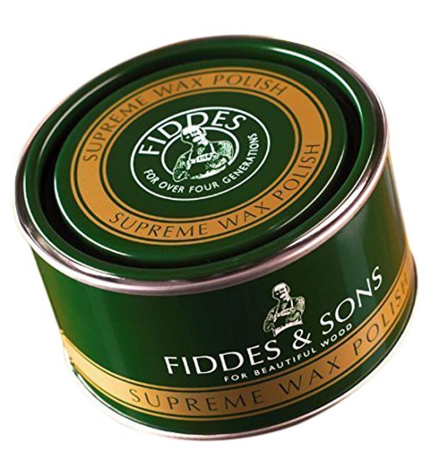 Fiddes & Sons Supreme Wax Polish 400ml - JACOBEAN