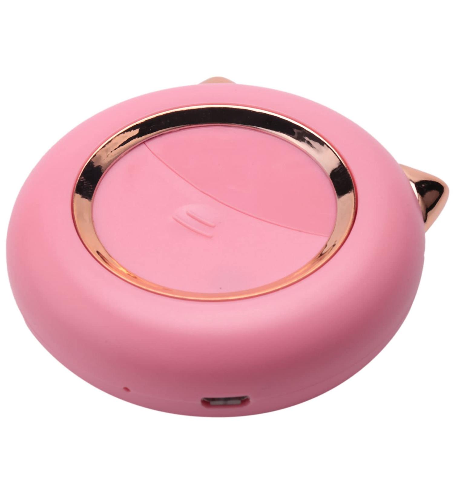 Desikixudy Easy to Use Cartoon Ears Hydrating Instrument Nano Cute Portable Handheld Charging Face Hydrating Instrument Pink - Buy Online on GoSupps.com