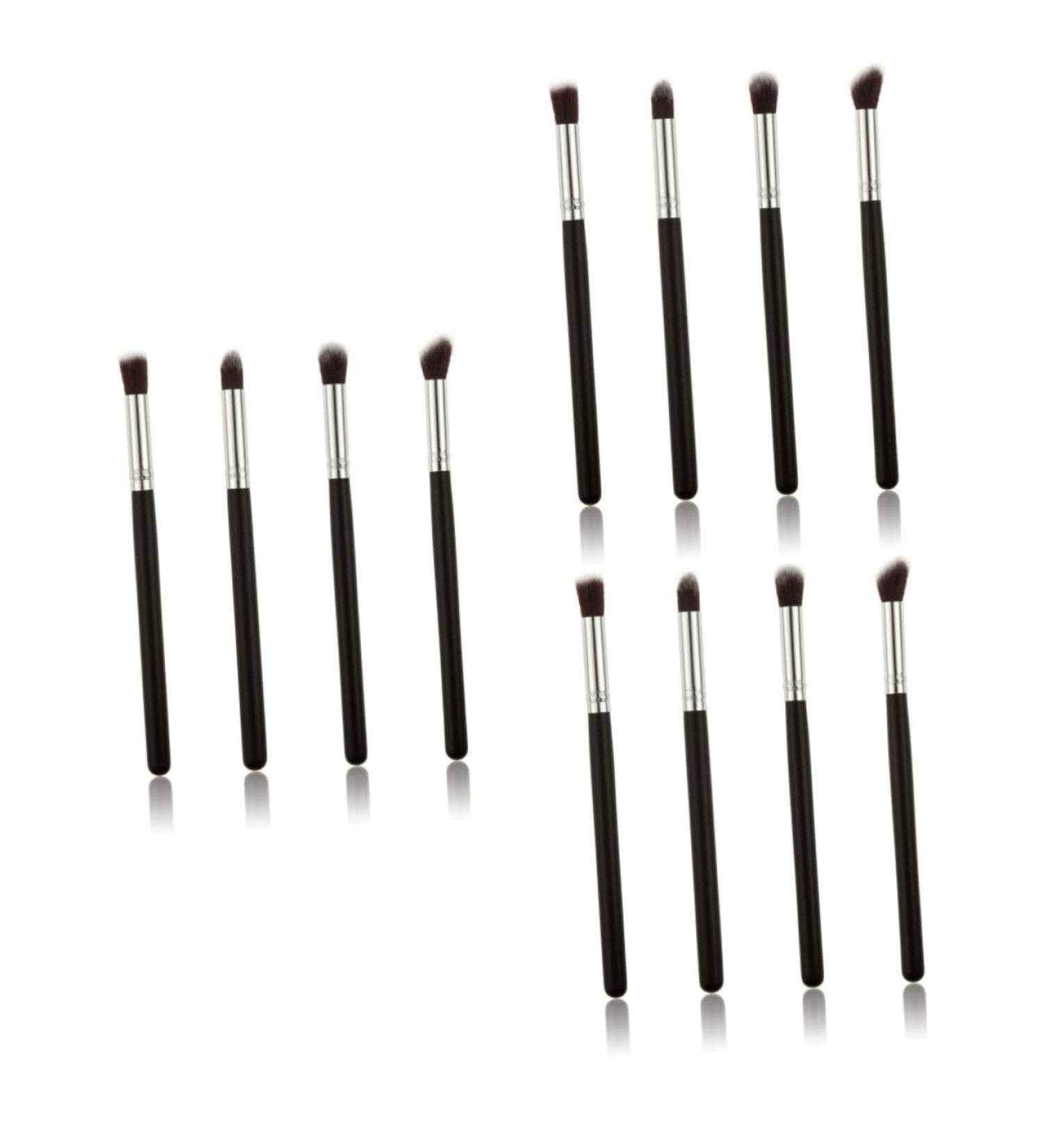 Healeved 12 Pcs Eye Make-up Brush Kit Lip Scrubber Brush Eyeshadow Brushes Eye Shadow Brush Lip Scruber Black - Buy Online on GoSupps.com