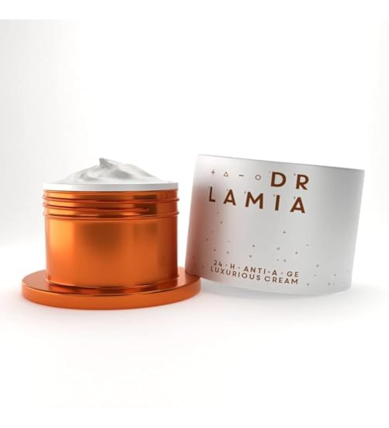 Dr Lamia Anti-Aging Face Cream for All Skin Type with TCR3-Plus Complex Face Moisturizer to Reduce Dark Spots Anti-Wrinkle Face & Neck Cream 50ml - Buy Online on GoSupps.com
