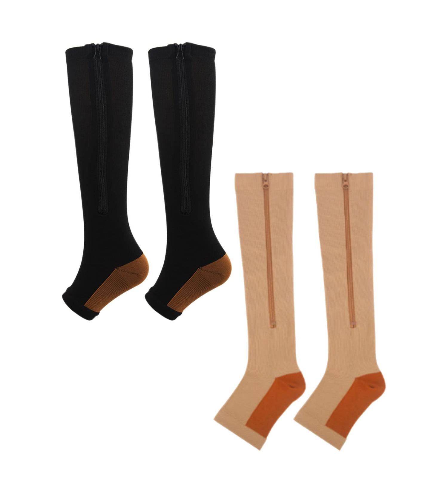 Chiciri Compression Stockings for Movement & Pain Relief | Improve Blood Circulation | 2 Pairs Sports Pressure Stockings (L-XL) - Buy Online on GoSupps.com
