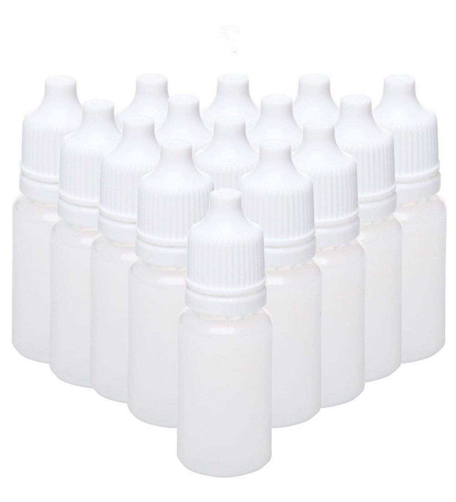 50pcs HpyAlwys 10ml Plastic LDPE Squeezable Dropper Bottles for Eye Liquid - Empty & Reusable - Buy Online on GoSupps.com