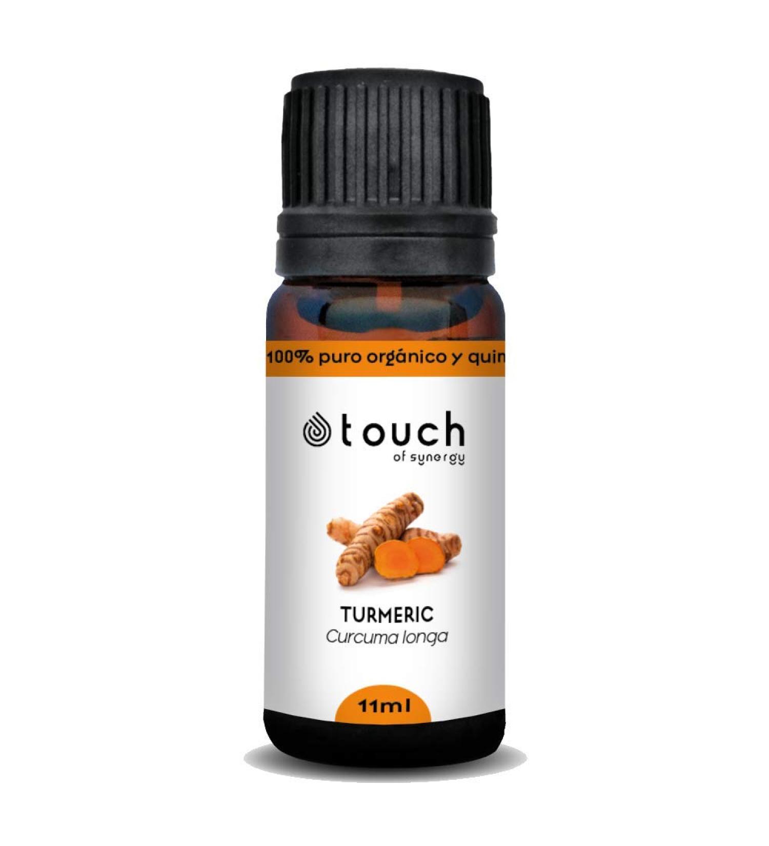 Turmeric essential oil (Curcuma longa 100% pure organic and chemotyped (10 ml)