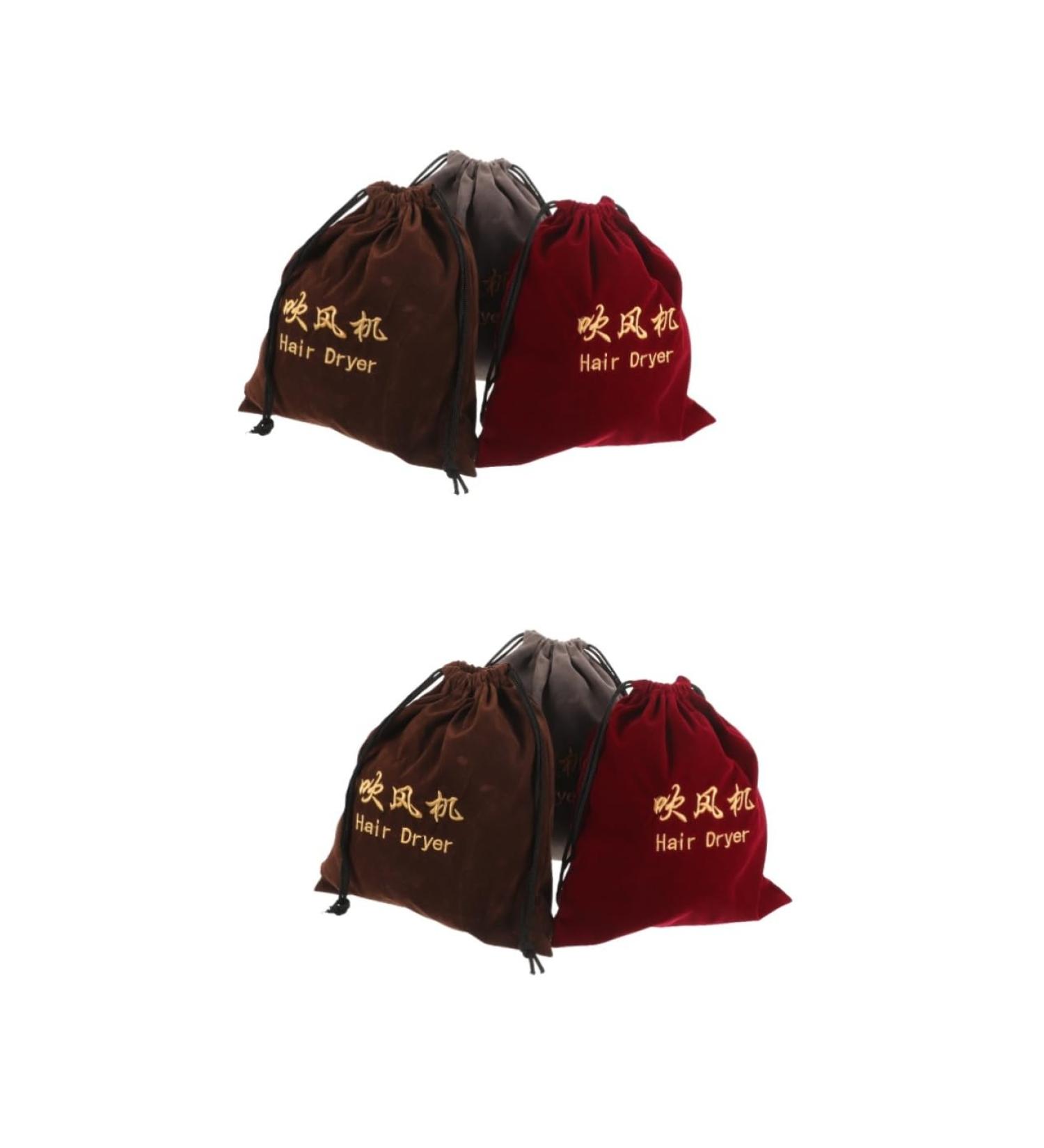 FOMIYES 6 Pcs Hair Dryer Storage Bag Travel Wine Bag Hair Styling Tools Bag Hair Dryer Fabric Bag Portable - Buy Online on GoSupps.com