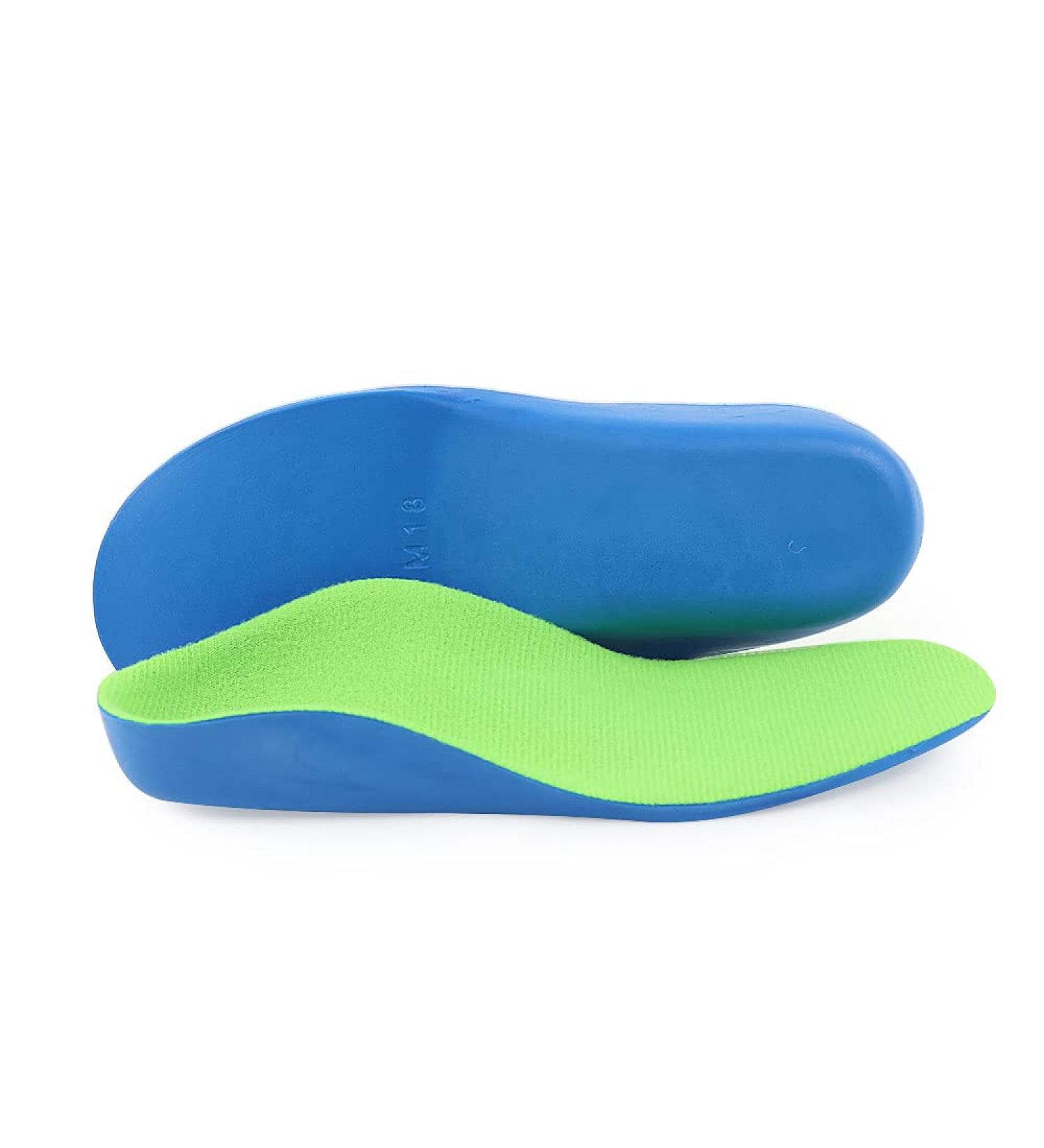 Children's Orthotic Insoles | Shock Absorption for Flat Feet Plantar Fasciitis & Heel Pain Relief | EU Size 24-24.5 - Buy Online on GoSupps.com