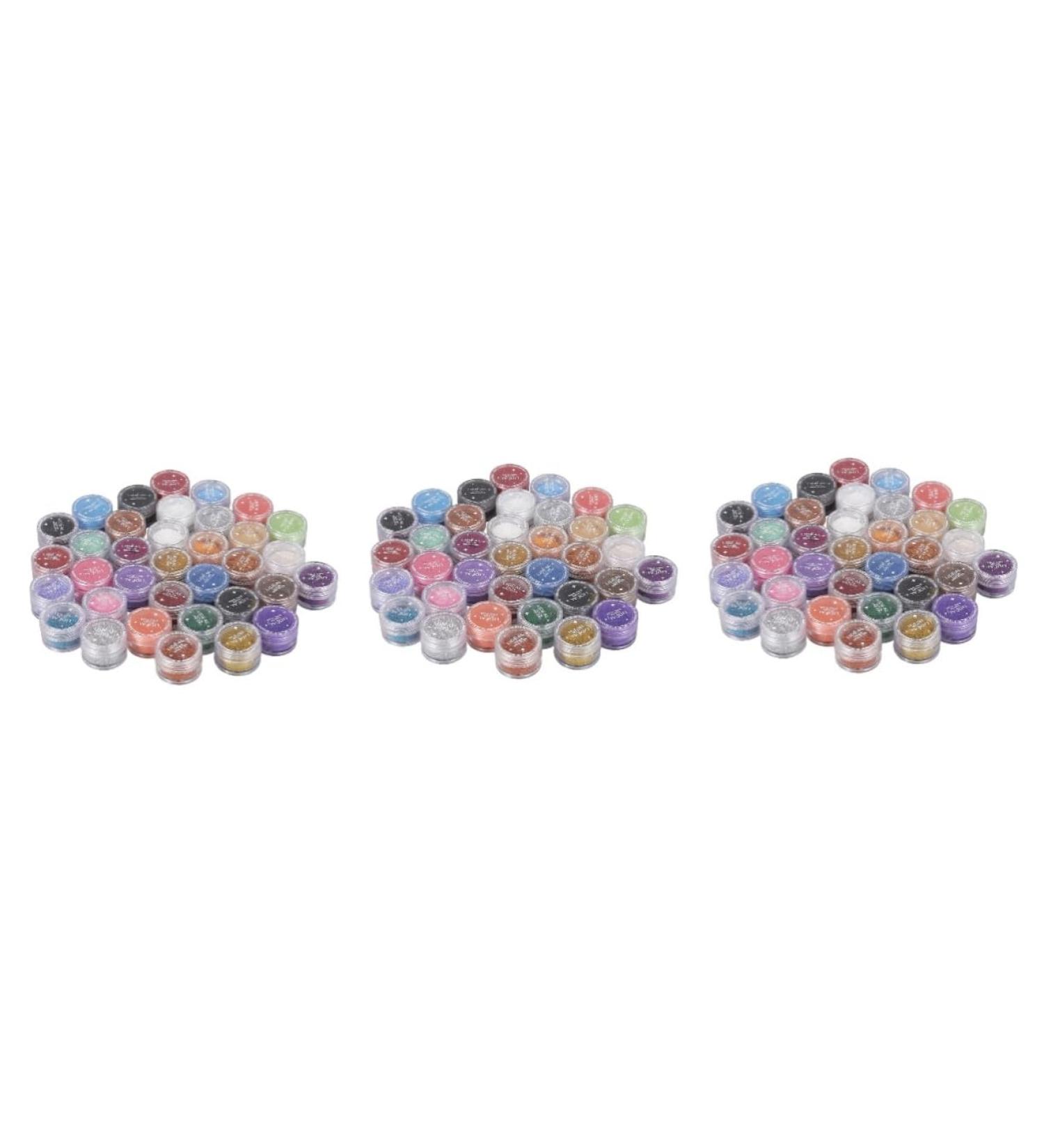 FOMIYES Eyeshadow Pigments 90 Pcs Eye Shadow Loose Eyeshadow Glitter Pigment Sequins Professional Makeup - Buy Online on GoSupps.com