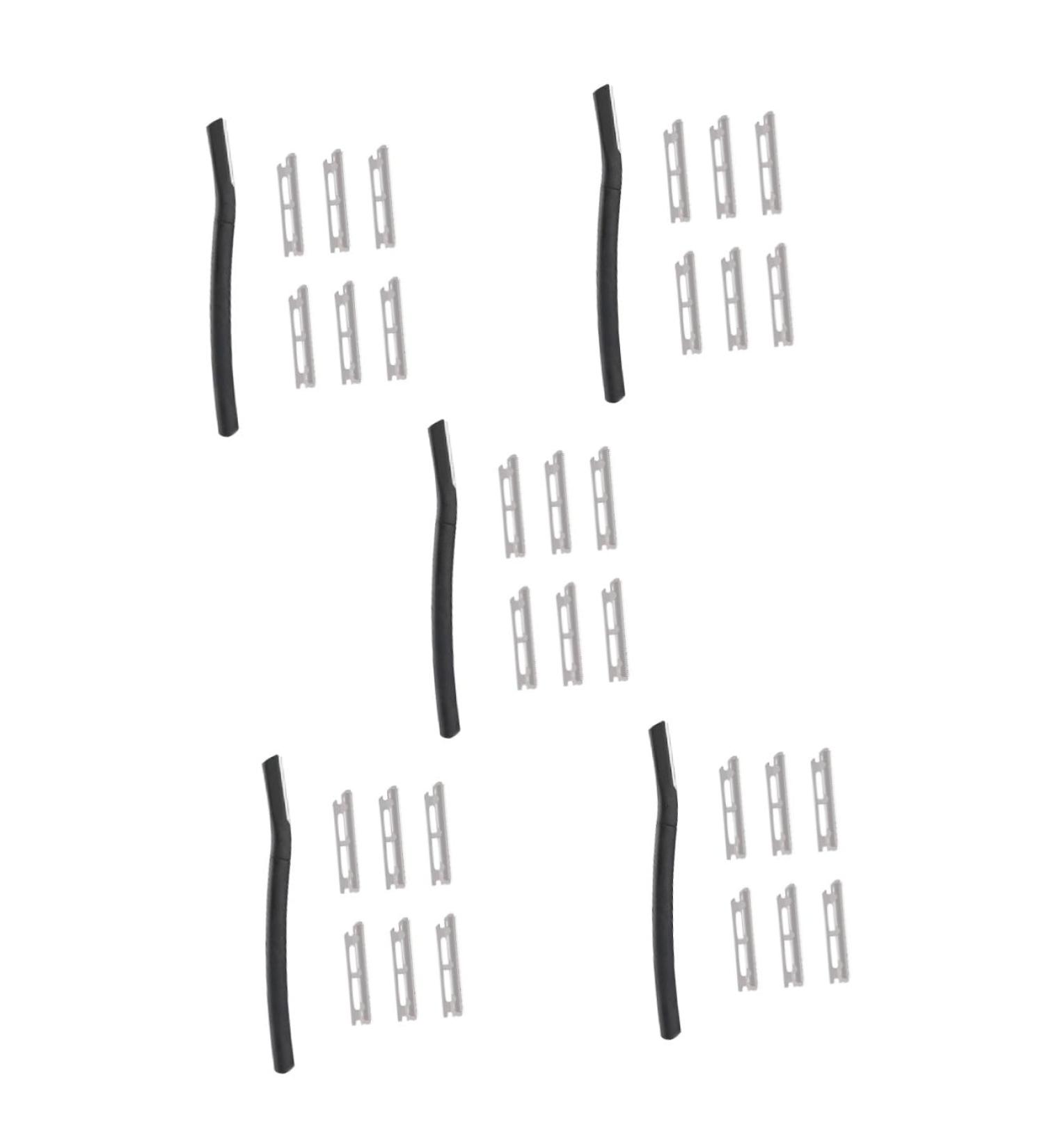 FOMIYES 5 Sets Razor Shaving Razors - Stainless Steel Eyebrow Trimmer & Facial Hair Removal Tool for Men - Exfoliating Dermaplaning & Grooming - Buy Online on GoSupps.com