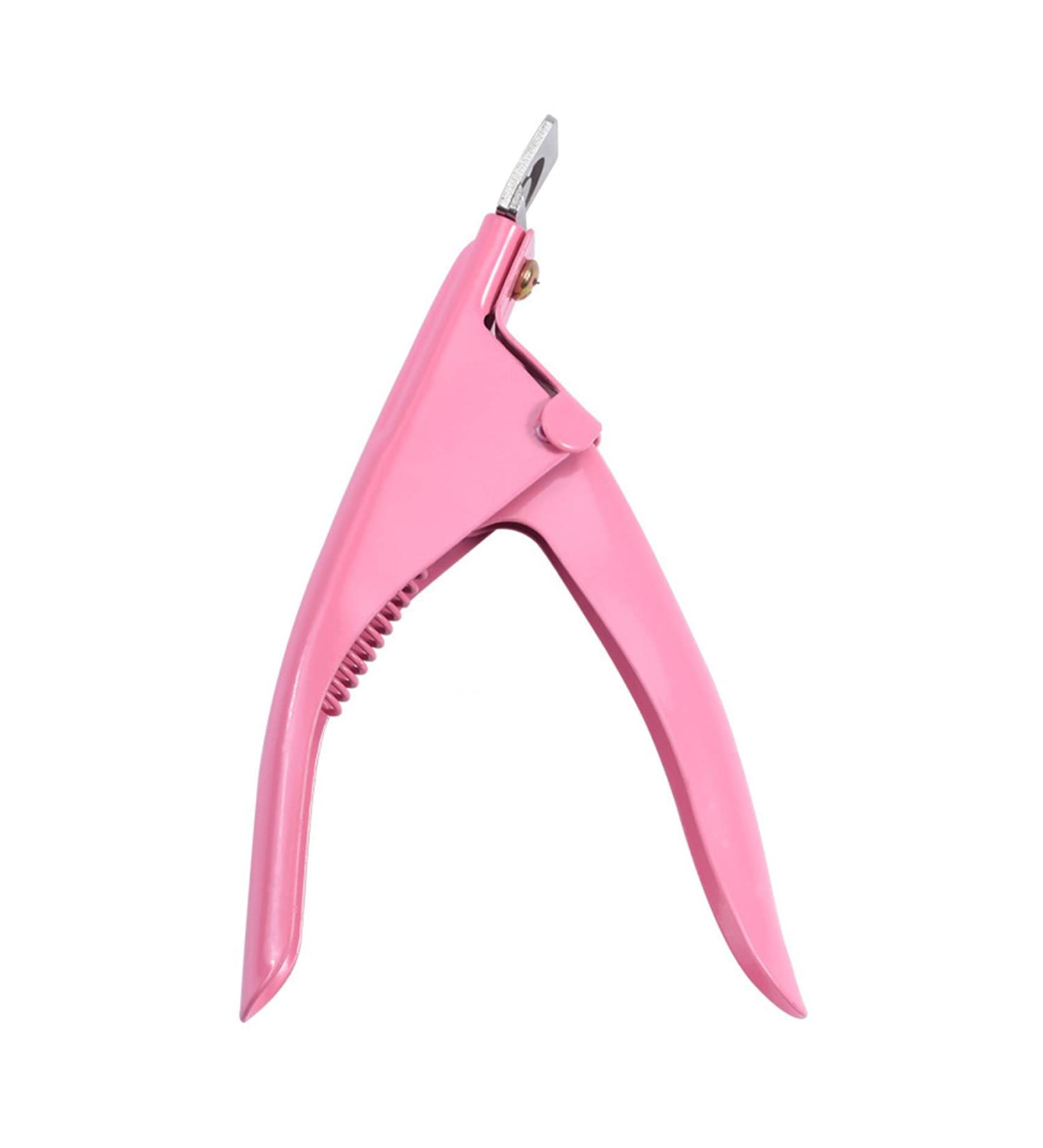 iZhuoKe Pink Nail Clipper for Acrylic & Gel Nails - Professional Manicure Tool - Buy Online on GoSupps.com