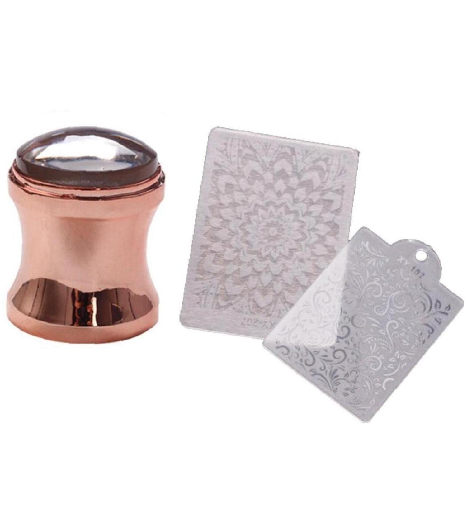 Nail Art Jelly Stamper Plates - Clear Silicone Stamping Tools for Stunning Manicures | International Shipping - Buy Online on GoSupps.com