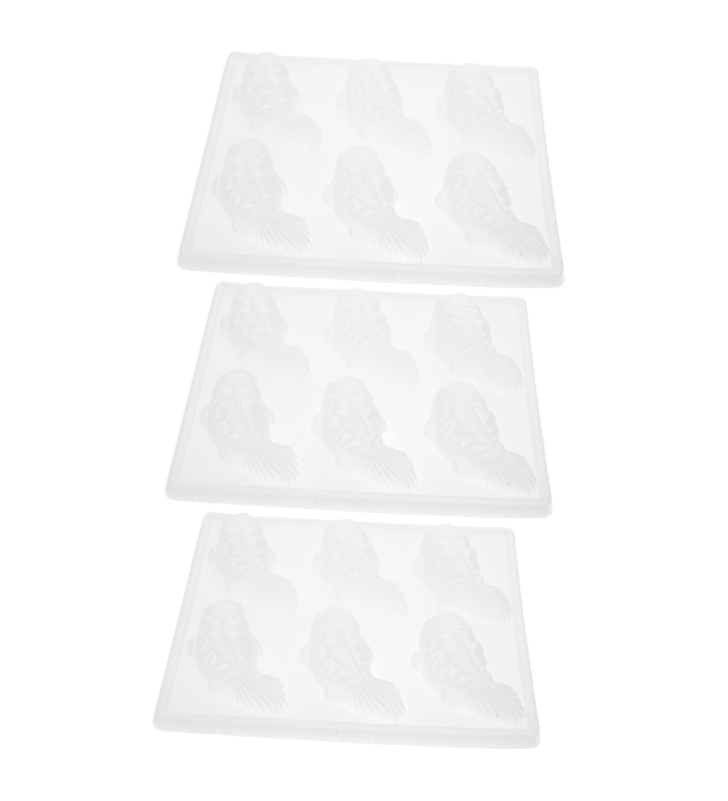 Abaodam 3pcs Fish Mold 3D Resin Molds Onigiri Mold Bread Baking Cake Baking Molds Candy Crafting Supplies - Buy Online on GoSupps.com