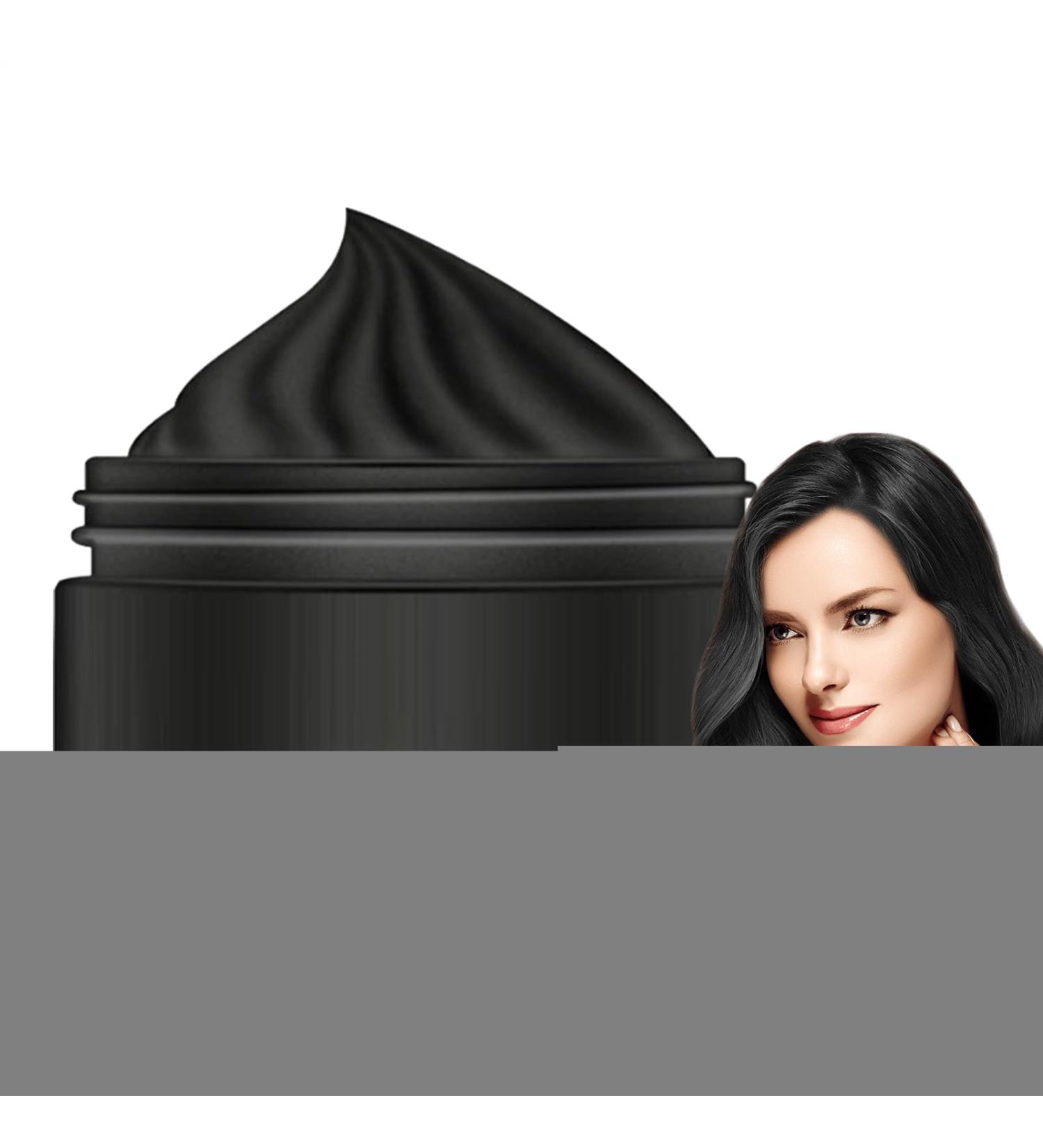 Temporary Hair Colors Wax 30ml Temporary Color Wax Washable Styling Cream for Everyone Party Cosplay Halloween Black B - Buy Online on GoSupps.com