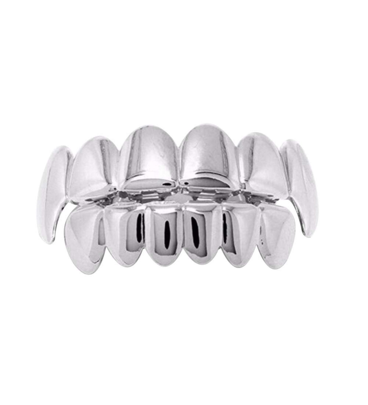 Shop TOYANDONA Silver Plated Hip Hop Teeth Grills for Men & Women | Premium Mouth Bling | Best International Shipping - Buy Online on GoSupps.com