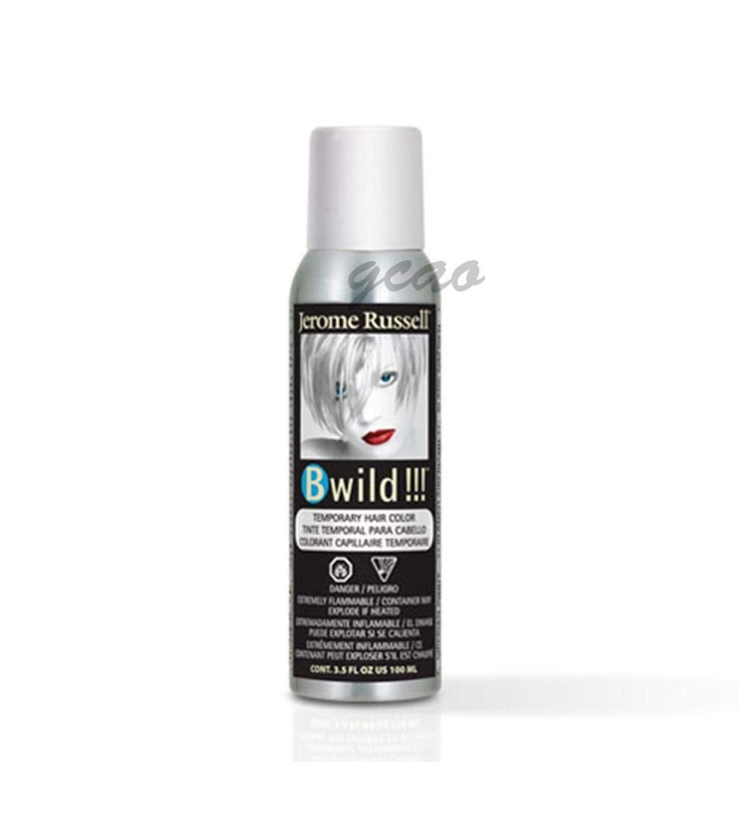 Jerome Russell B Wild Temp'ry Hair Color Spray - White 3.5oz