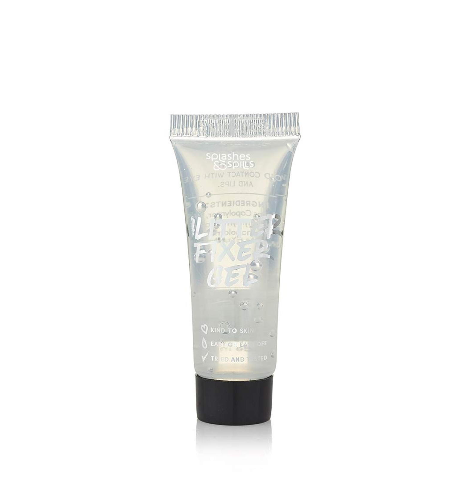 Glitter Fixer Gel 10ml - Long Lasting & Non-Staining - Face & Body - Clear - Buy Online on GoSupps.com