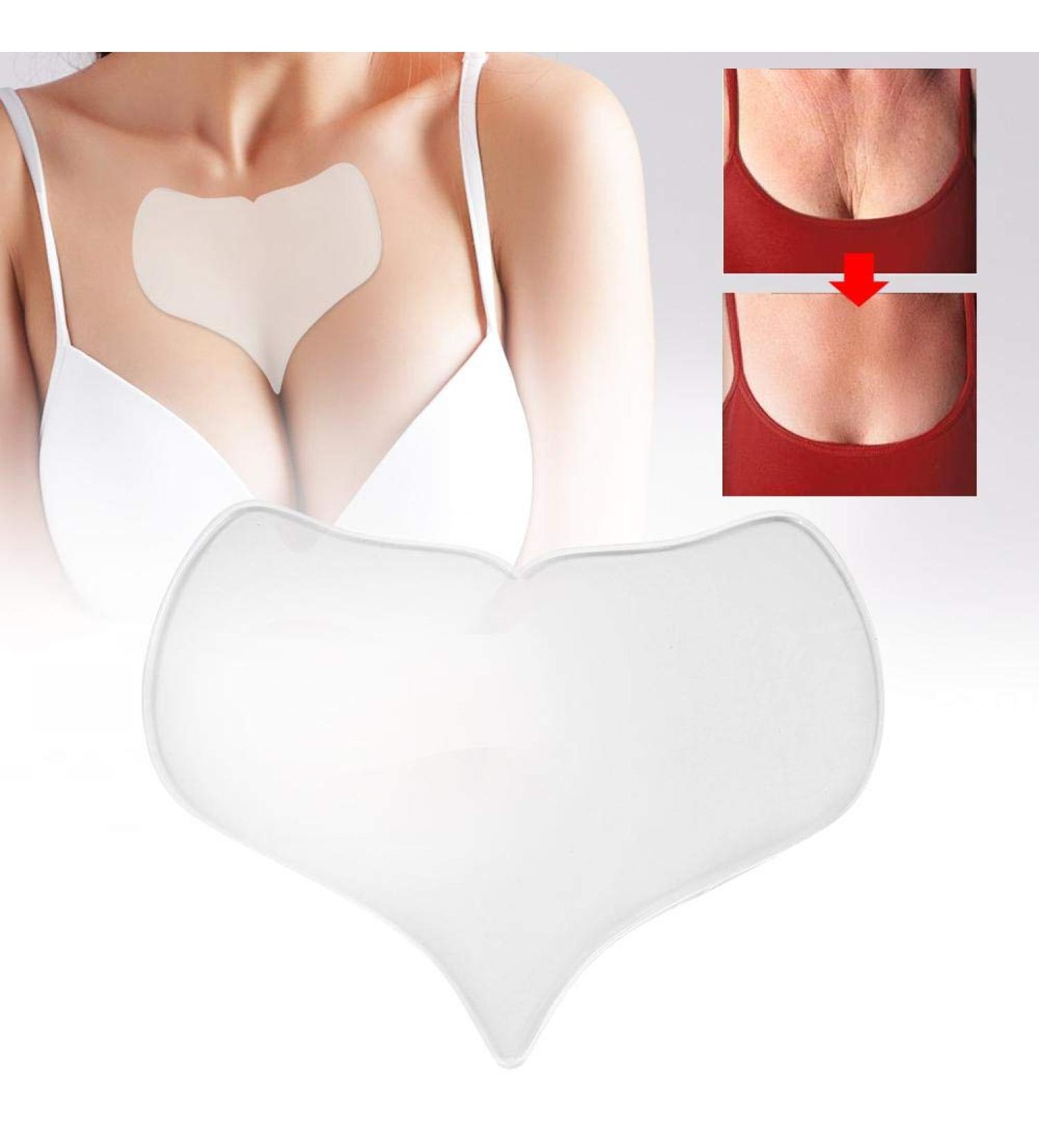 Silicone Anti-Fold Breast Pads - Reusable Anti-Wrinkle Skin Care Patches for Age-Defying Breast Lift & Fold Prevention (Peach Form) - Buy Online on GoSupps.com
