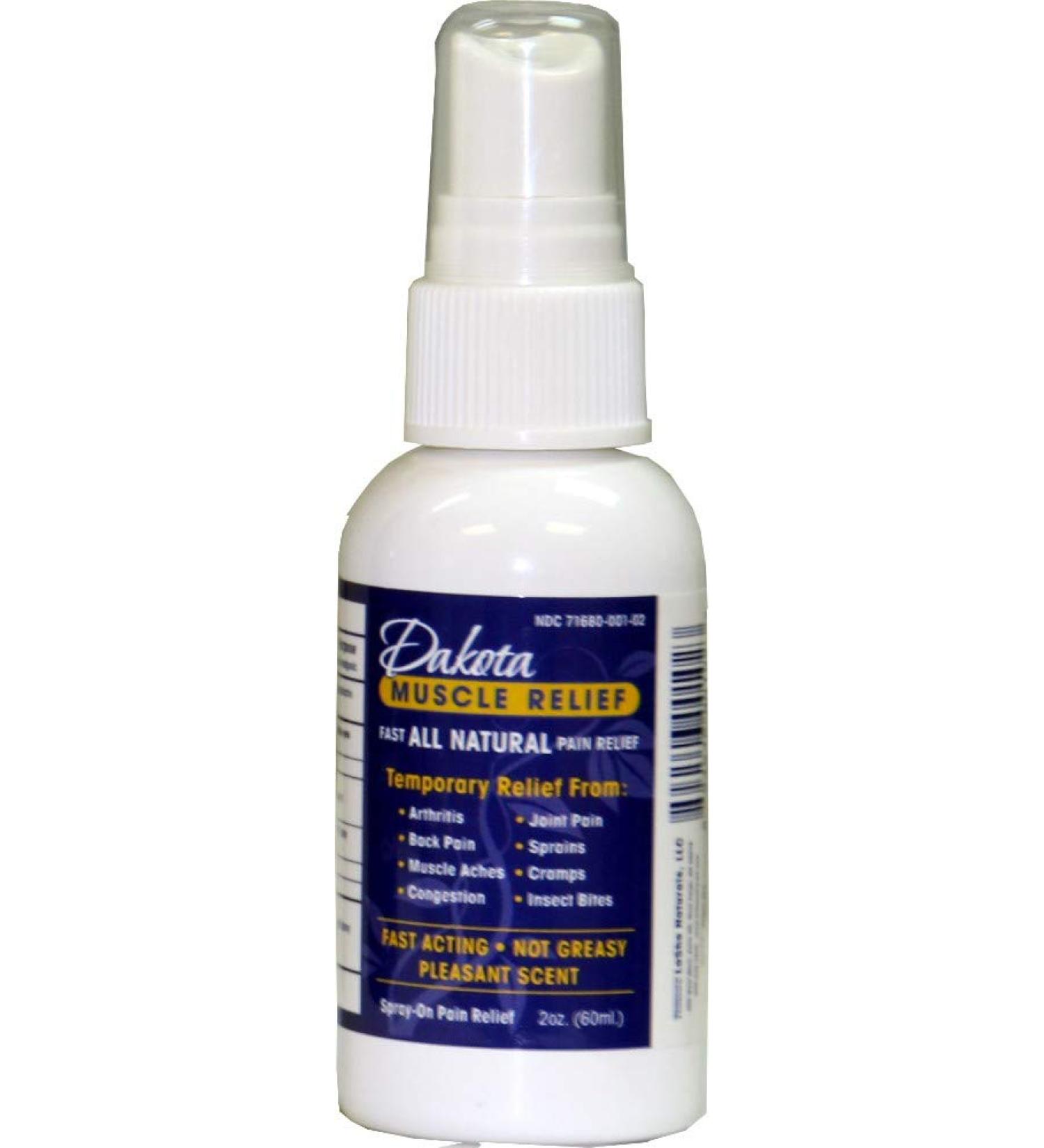 Dakota Muscle Relief 2 oz Spray