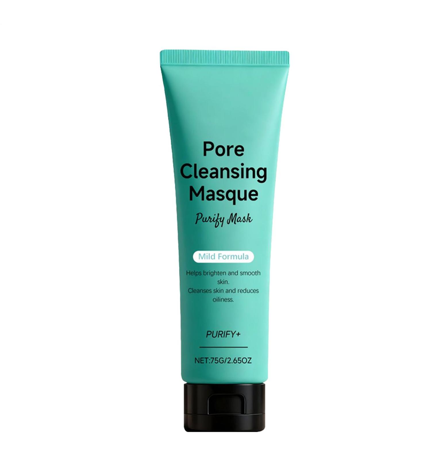 Facial Pore Cleansing Mask 75g Brightening Degreasing Pore Cleansing Mask for Combination Dry Sensitive Skin Whiteheads Daily Night Travel Makeup - Buy Online on GoSupps.com
