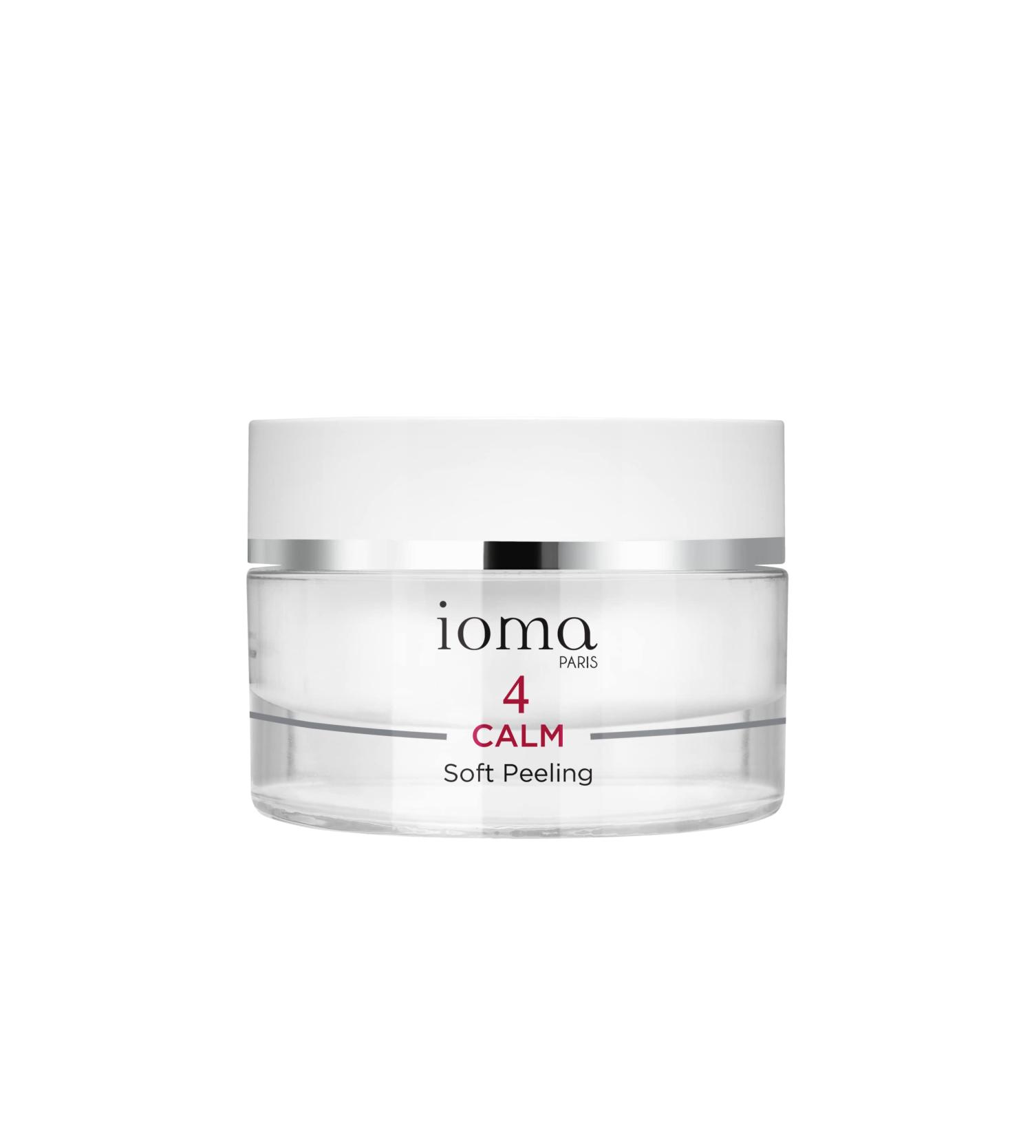 IOMA Paris CALM Soft Peeling - Best Natural Face Exfoliator | Gently Exfoliating Oil Balm for Smooth Radiant Skin (50 ml) - International Shipping Available - Buy Online on GoSupps.com