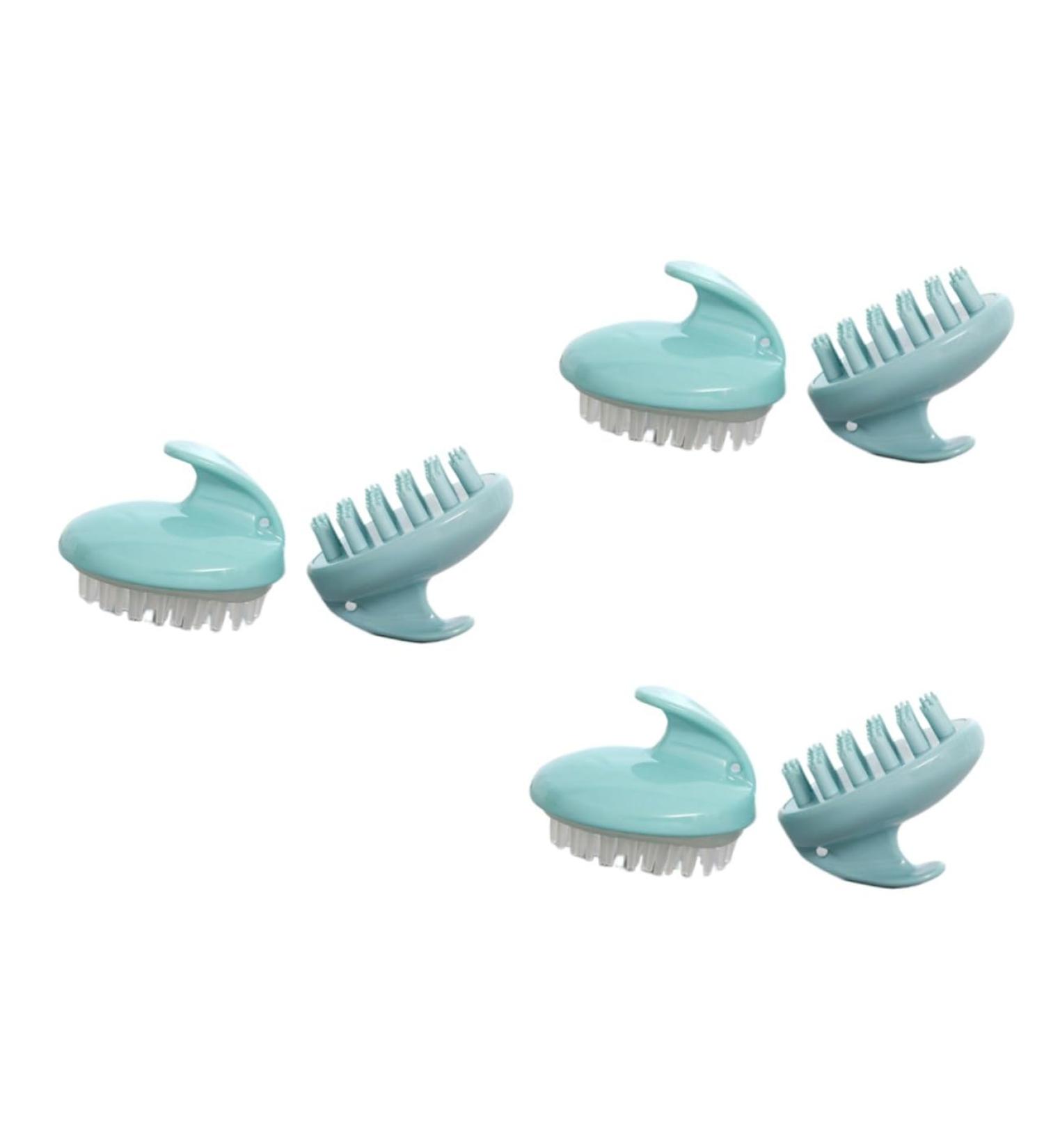 Beaupretty 6 Pack Scalp Massage Brushes | Hair Wash & Shampoo Devices for Ultimate Relaxation - Buy Online on GoSupps.com