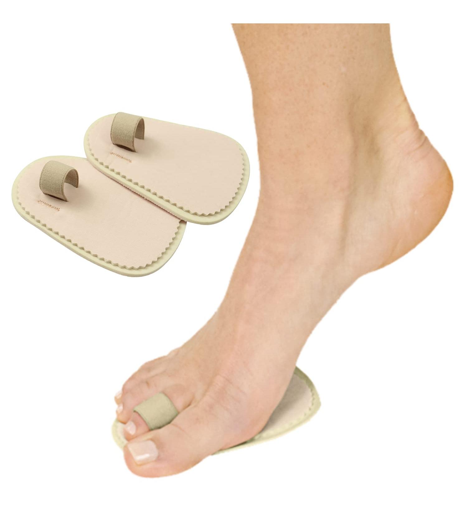 ViveSole Toe Straightener Splint Pair - Metatarsal Support for Hammer Toe Joint Alignment - Cushioned Brace for Crooked Toes - 1 Pair - Buy Online on GoSupps.com
