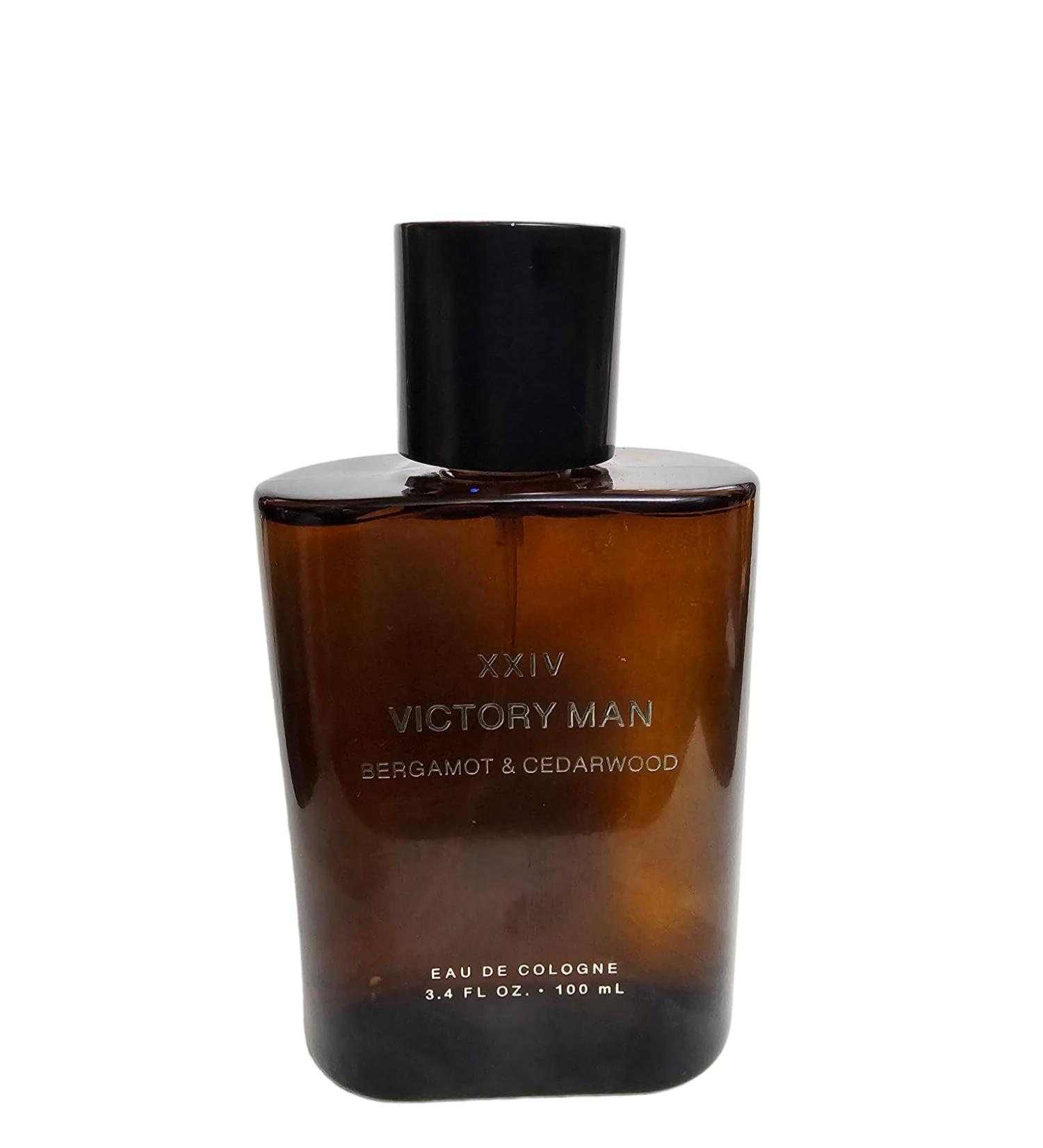 Victory Man Bergamot & Cedarwood Eau De Cologne 3.4 Fl Oz