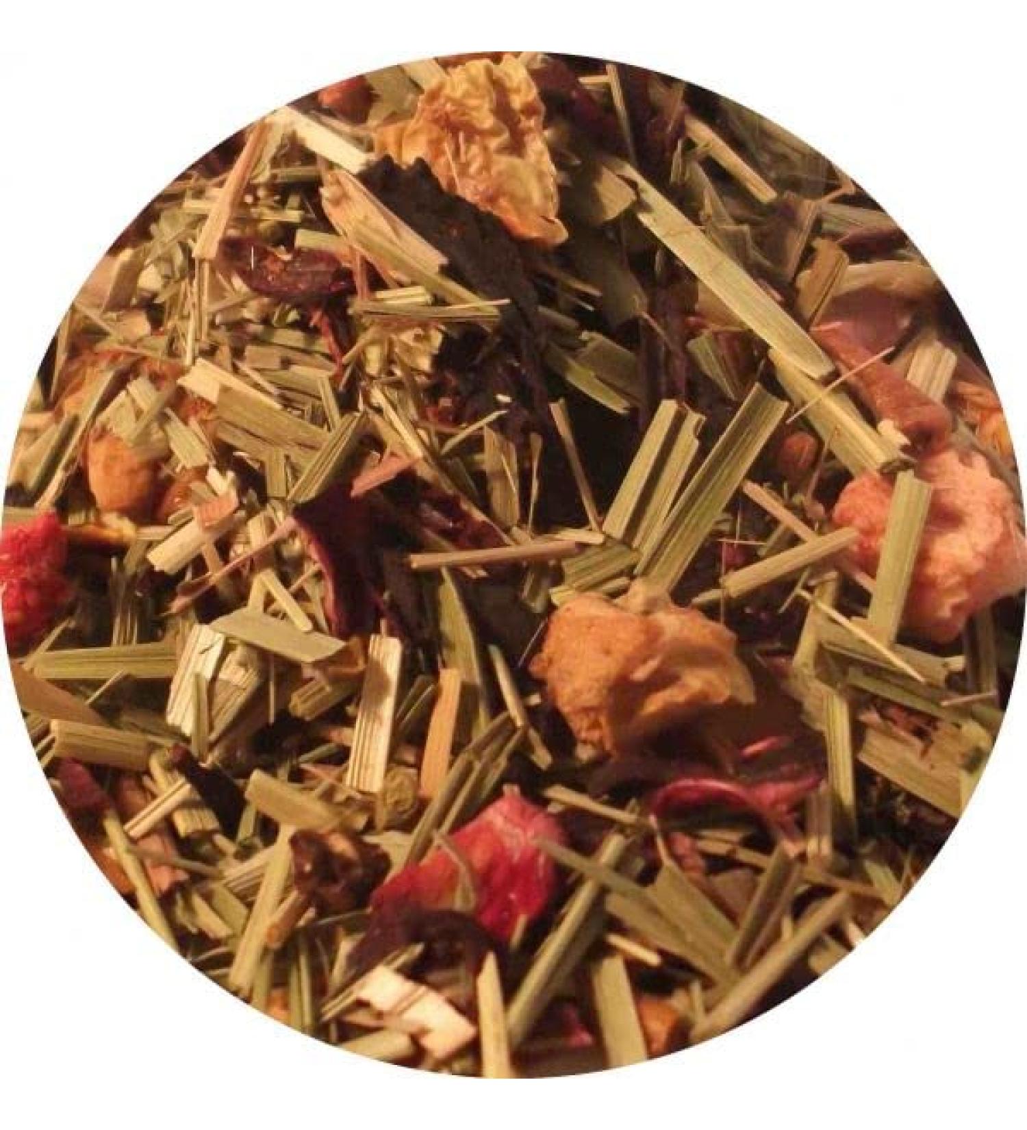  Lerbs & Hagedorn Lerbs & Hagedorn Summerlight Fruit Tea 250 g (approx. 21 l) apple lemongrass hibiscus orange pieces cranberries strawberries - Buy Online on GoSupps.com