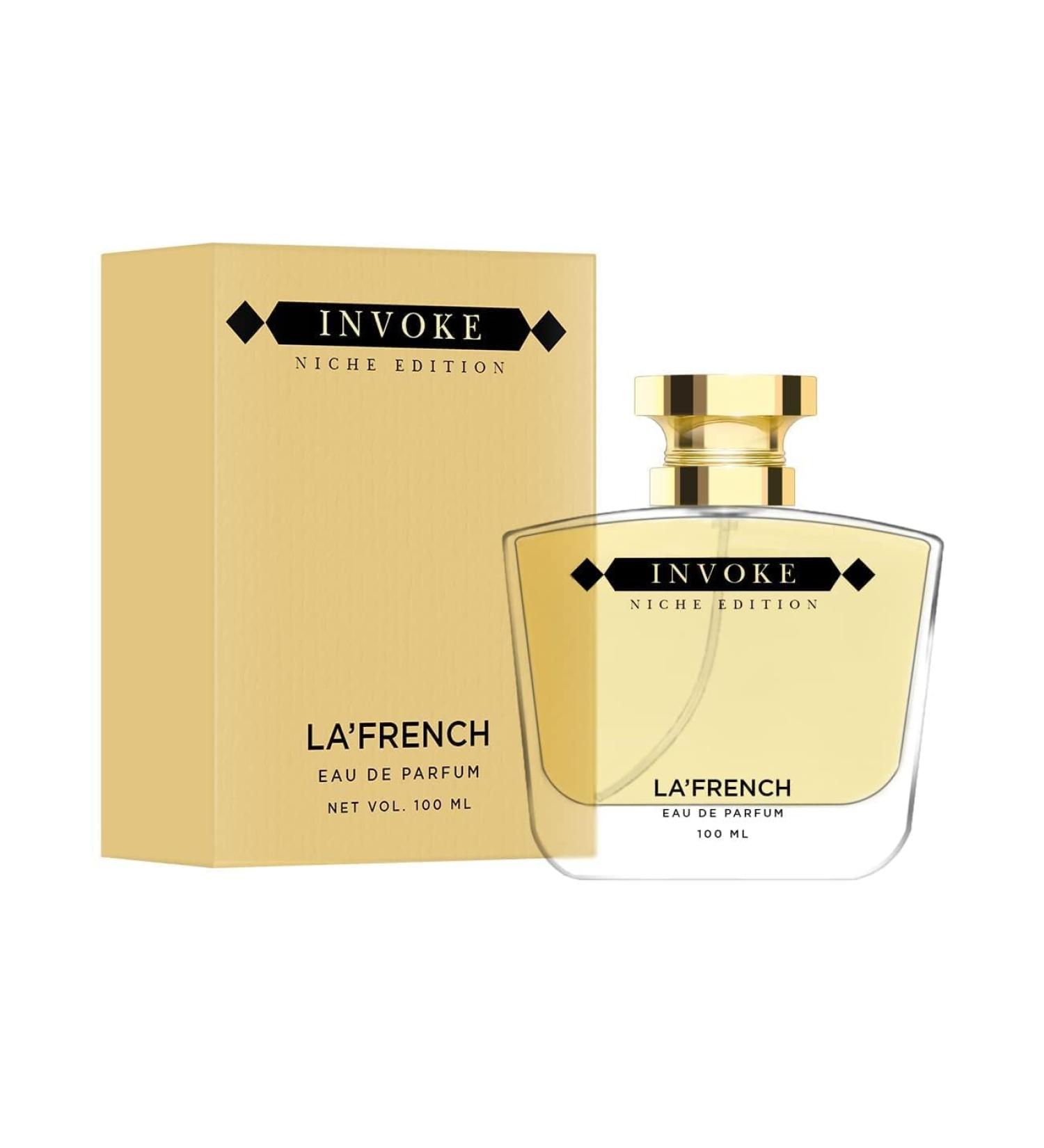 Invoke Perfume for Men | Luxury Gift | Extra Long Lasting Smell | Premium French Fragrance Scent | Eau De Parfume | 100ml - Buy Online on GoSupps.com