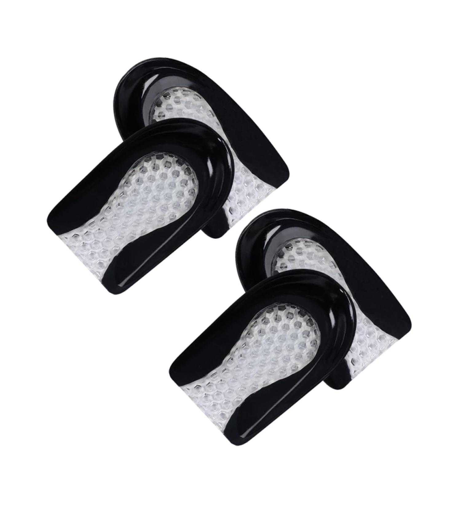 NOLITOY 2 Pairs Anti-Slip Silicone Heel Pads - Comfortable Half Yard Cushion for Pain Relief & Abrasion Protection - International Shipping Available - Buy Online on GoSupps.com