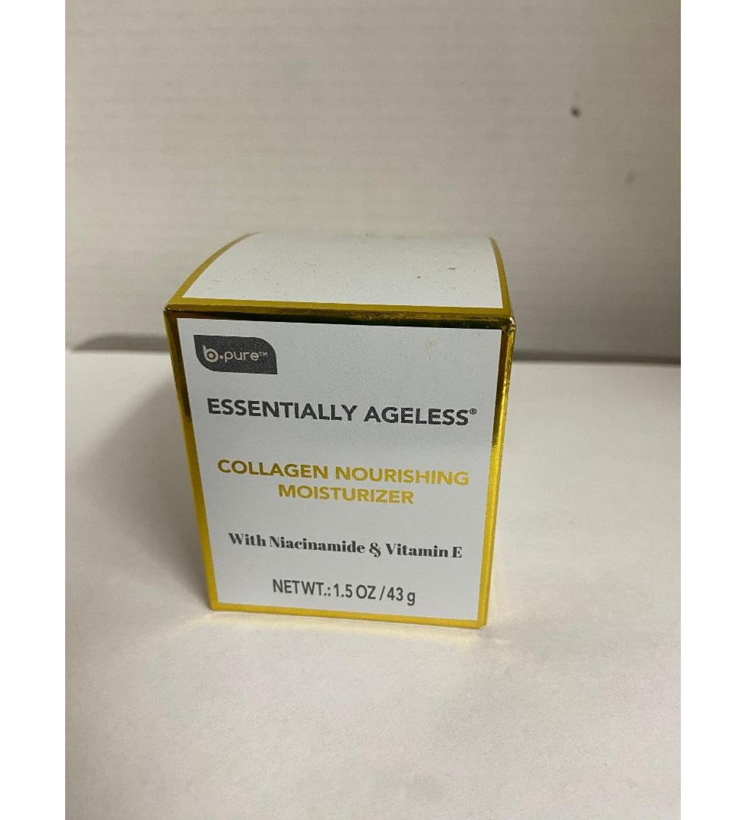 Buy b.pure Essentially Ageless Collagen Nourishing Moisturizer with Niacinamide & Vitamin E - 1.5 oz | International Shipping Available - Buy Online on GoSupps.com