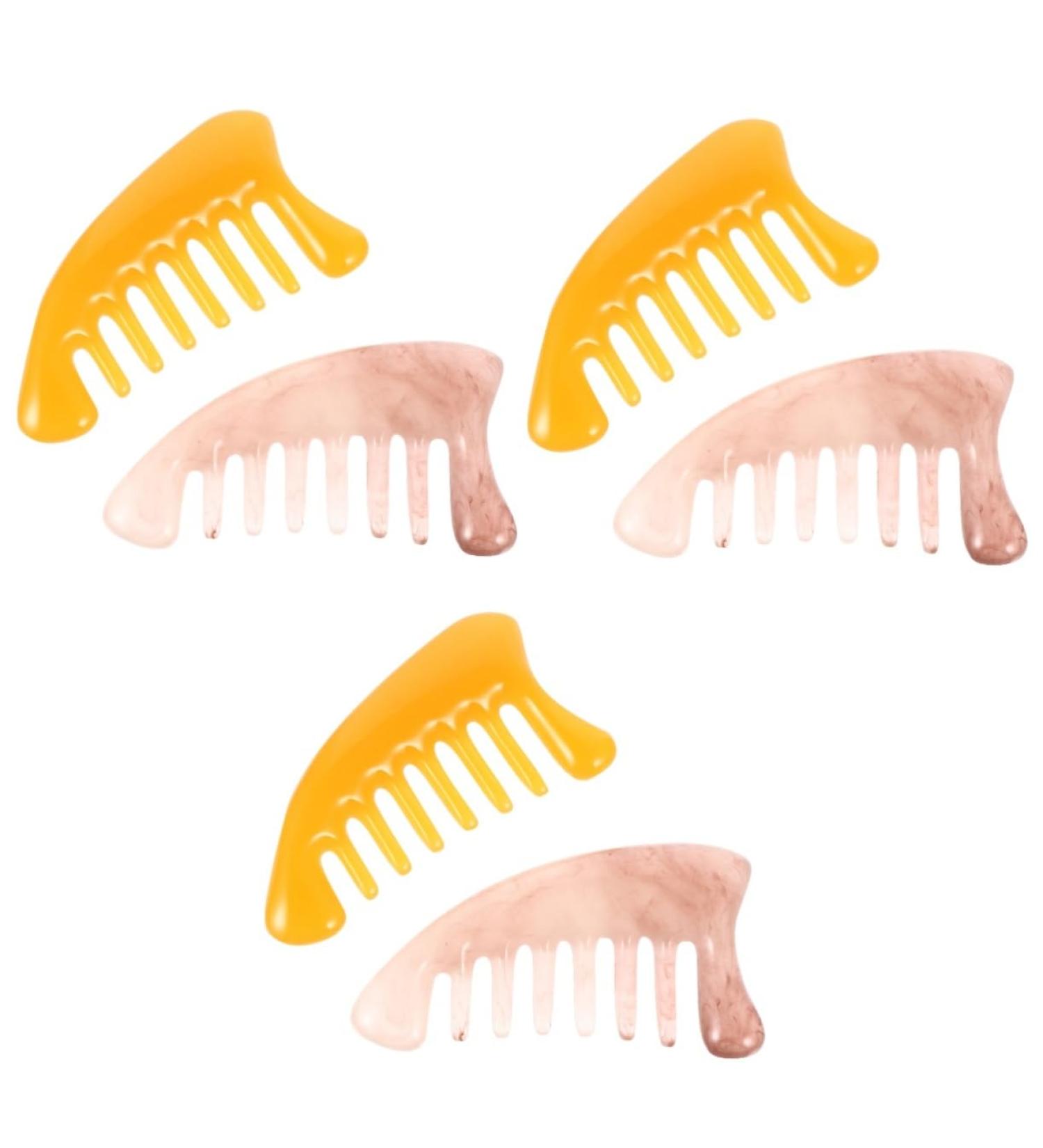 Shop TOVINANNA 6-Pack Massage Comb & Gua Sha Set - Scalp Massager Neck Massager Jade Comb & More for Ultimate Relaxation - Buy Online on GoSupps.com