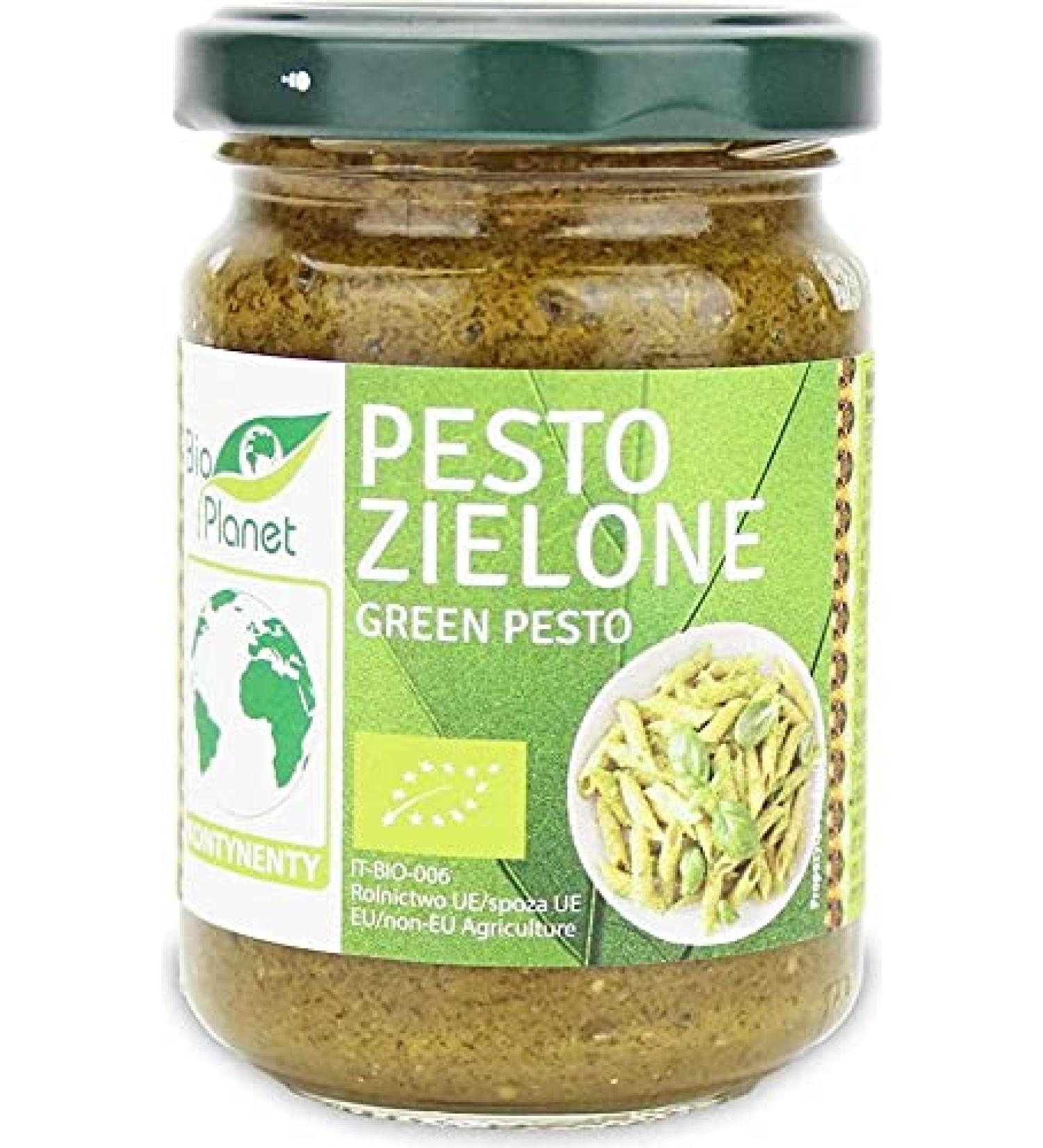 BIO PLANET PESTO VERT BIO 140 g - BIO PLANET