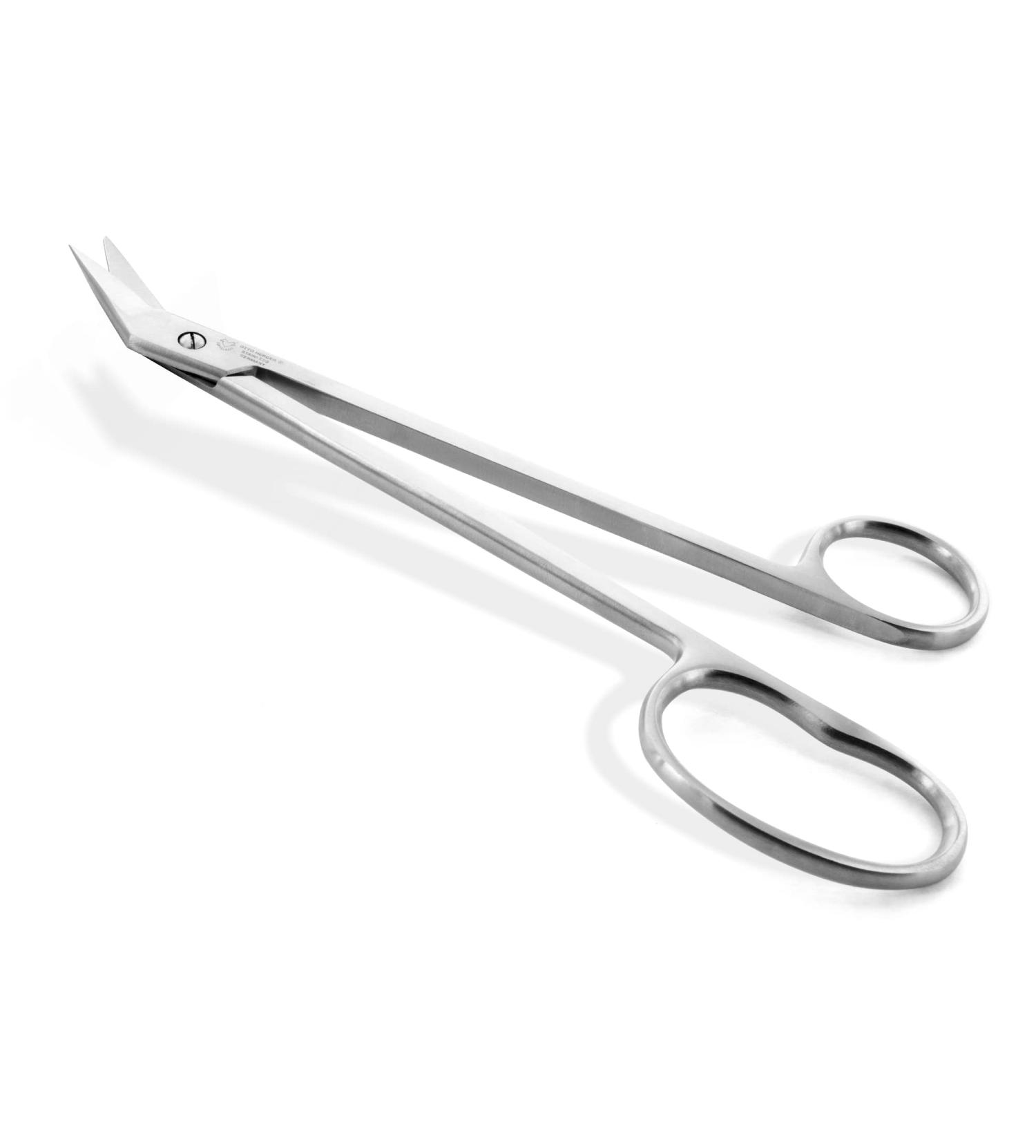 Otto Herder Foot Nail Scissors for Seniors - 19 cm Stainless Steel Nail Cutter with Micro Toothing - Extra Long and Ergonomic Design - Buy Online on GoSupps.com