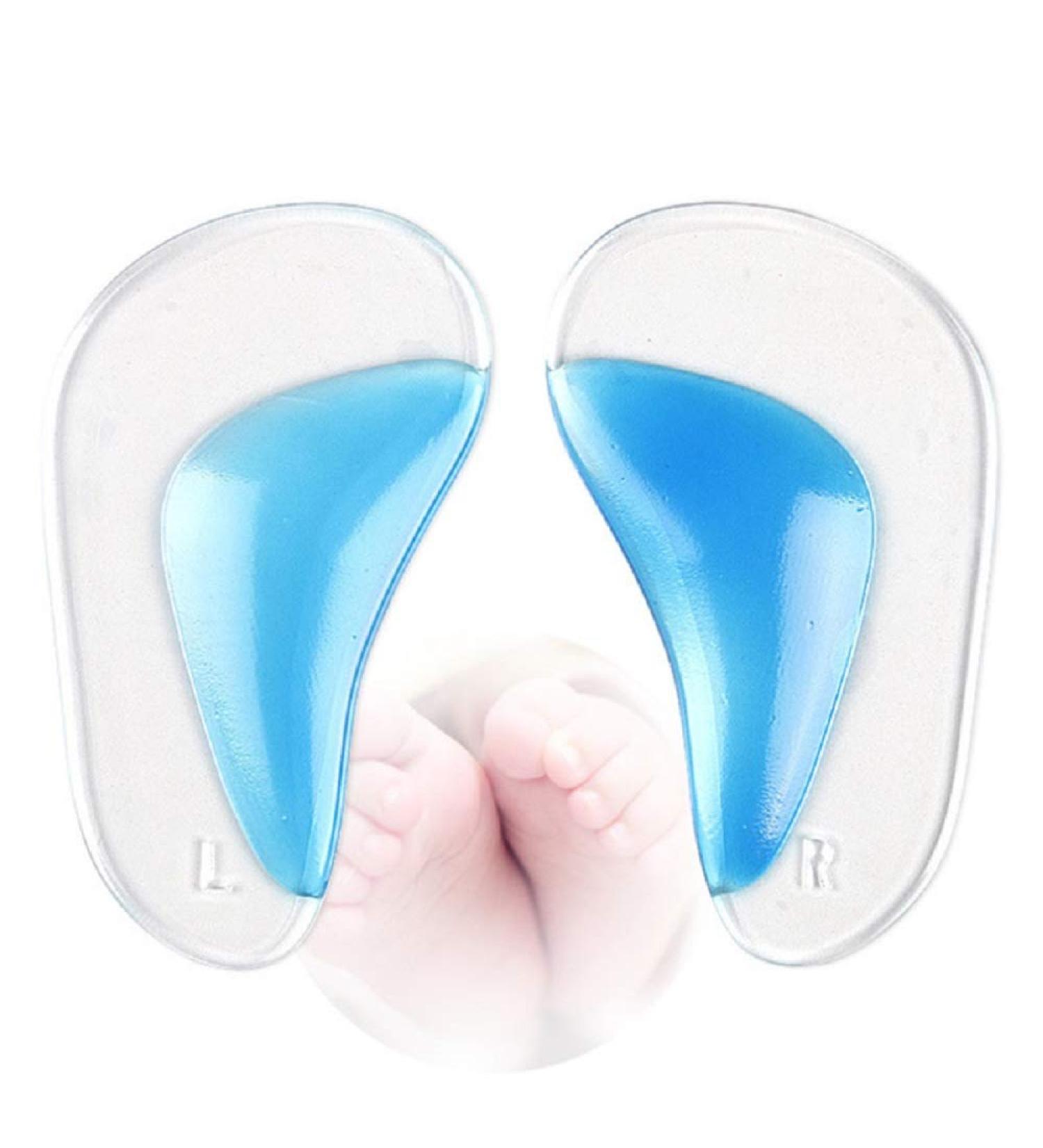 Lucktao Children Orthotic Insole Flatfoot Corrector Gel Inserts (L Size 9.5cm) - 2 Pairs for Arch Pain Support | Kids (3-5 Years) - Pack of 2 - Buy Online on GoSupps.com