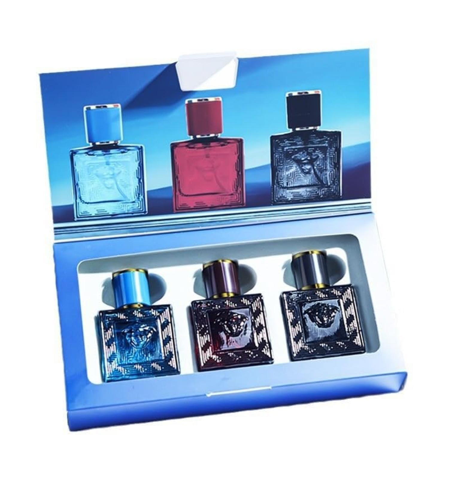 Love God Perfume Set Men's Perfume Gift Box Men's Perfume Oceanic Tones Perfume Fresh Light Natural Perfume 3X30ML Total 90ML (3 Liquid Volume Ounces) - Buy Online on GoSupps.com