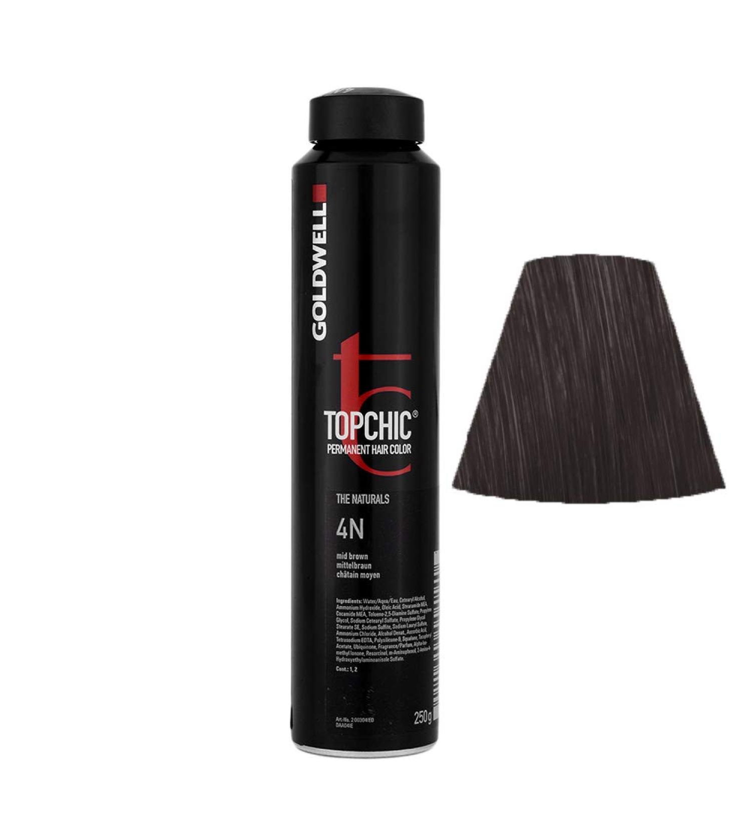 Goldwell Topchic Hair Depot 4N medium brown 250 ml