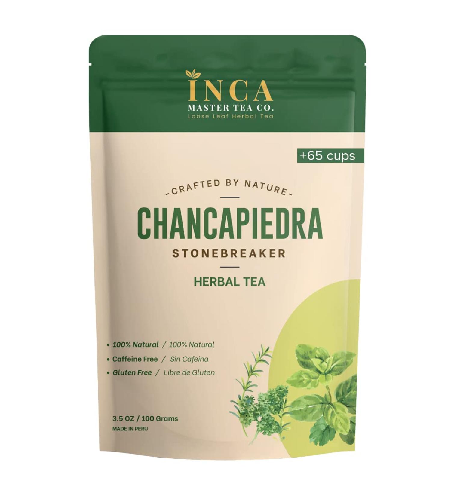 Inca Master Stone Breaker Chanca Piedra Tea - 100% Natural Organic Kidney Stone Dissolver & Gallbladder Cleanse 100g - 3.5oz Pack of 1 - Buy Online on GoSupps.com