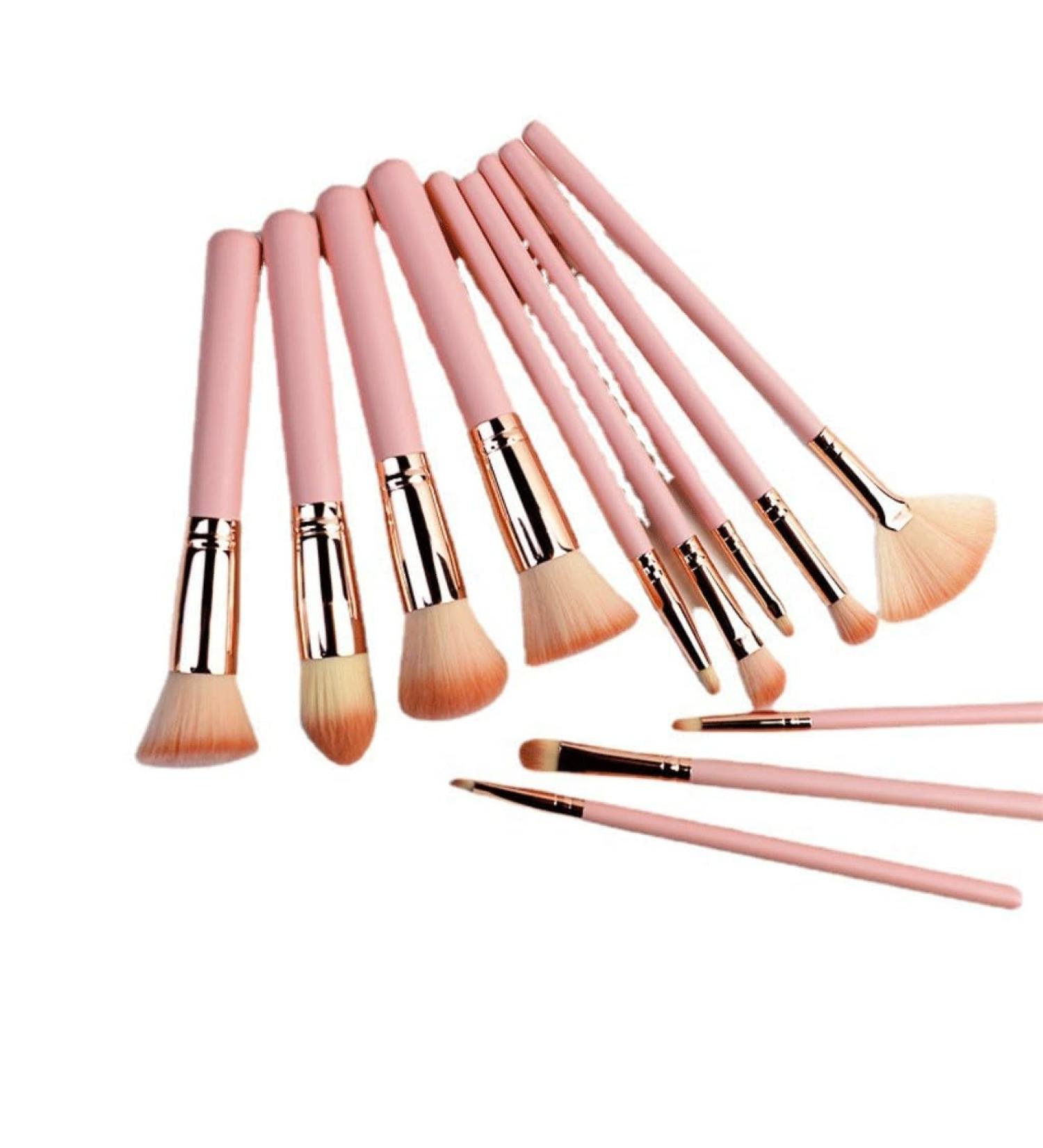 12 Soft Hair Eye Shadow Brush Set | JoJo's Bizarre Adventure Makeup Tools for Flawless Application - Buy Online on GoSupps.com