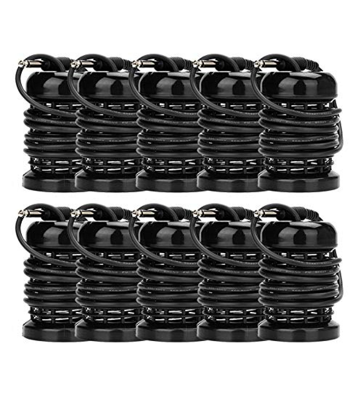 Vitaciti 10 Round Black Detox Foot Bath Arrays - Stainless Steel Ionic Cleansing Accessory - Buy Online on GoSupps.com