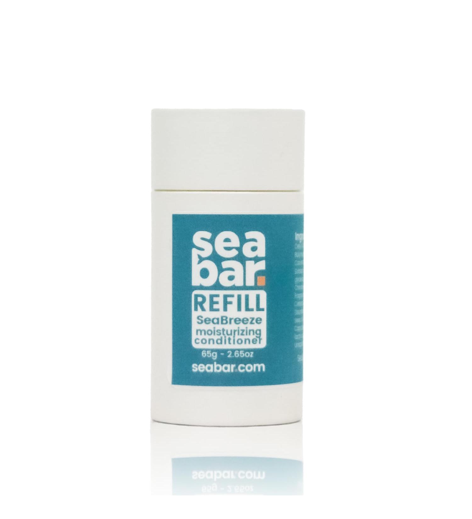 SeaBreeze Conditioner Bar Refill | All-Natural Vegan Sulfate-Free Eco-Friendly Hair Care - Buy Online on GoSupps.com