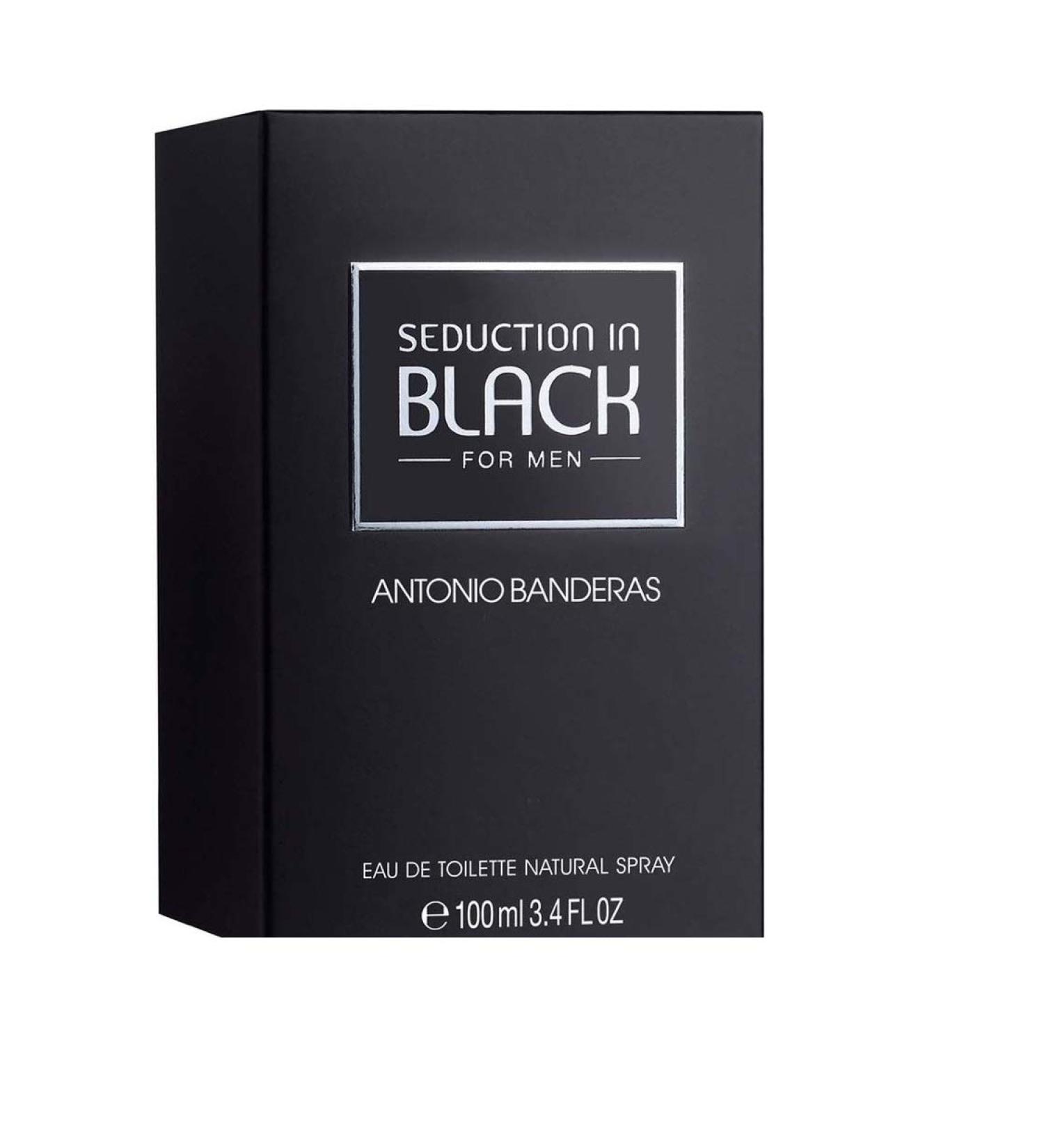 Antonio Banderas Cocktail Seduction In Black Eau De Toilette Spray 3.4 Ounce