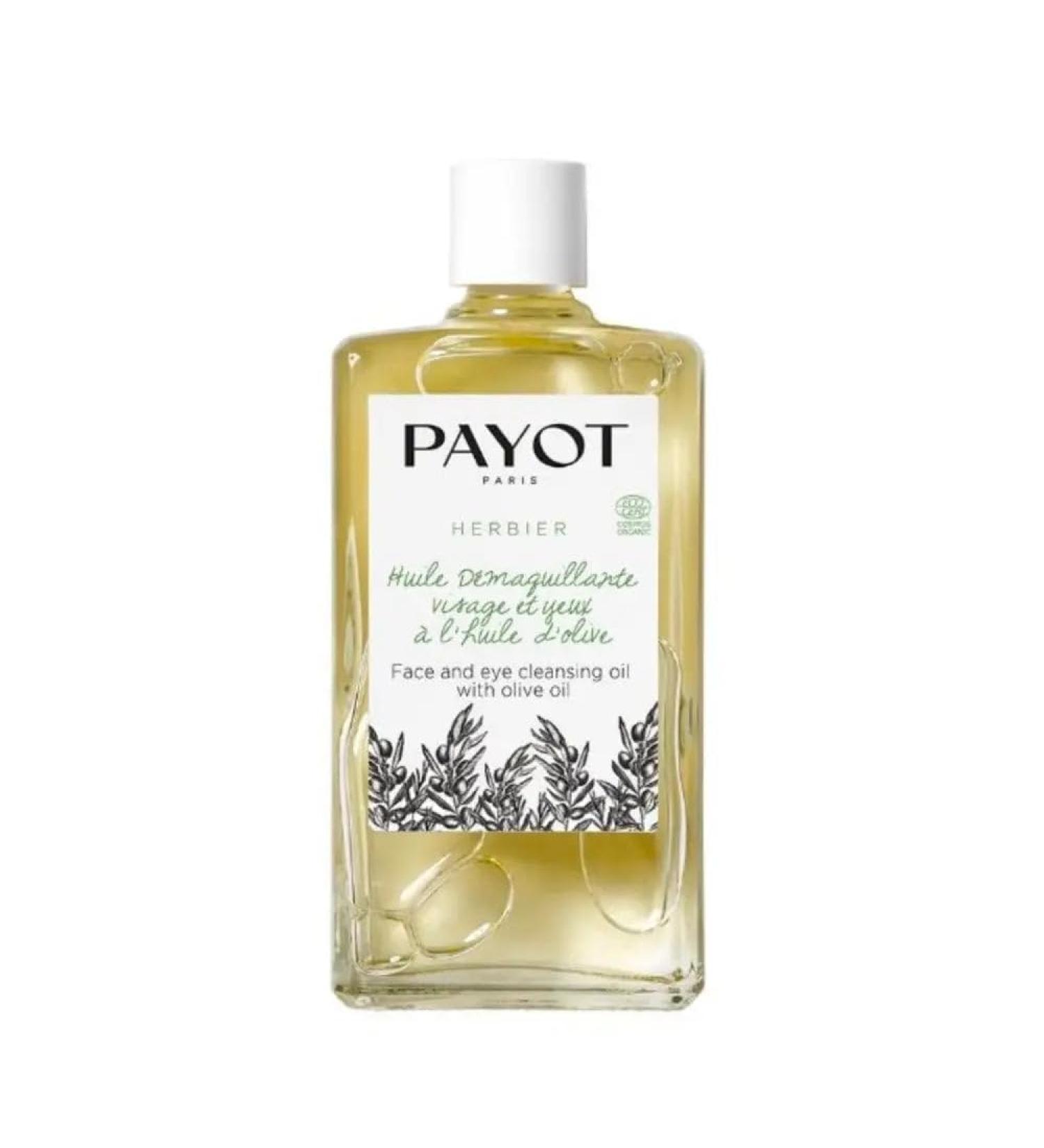 Payot Herbier Face & Eye Cleansing Oil with Olive Oil - 50ml | Buy Internationally - Organic Skincare - Buy Online on GoSupps.com